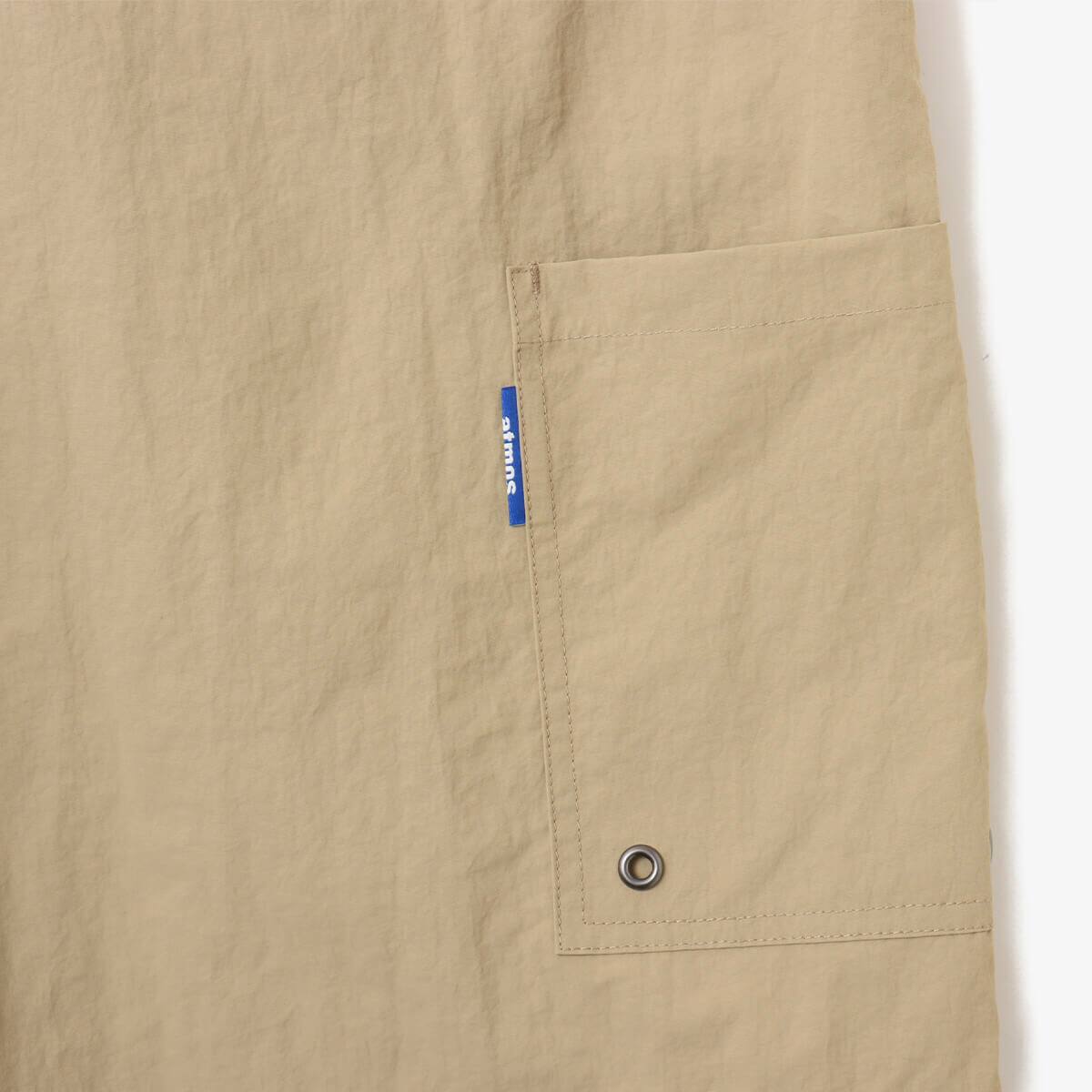 atmos Nylon Baggy Short Pants BEIGE の画像