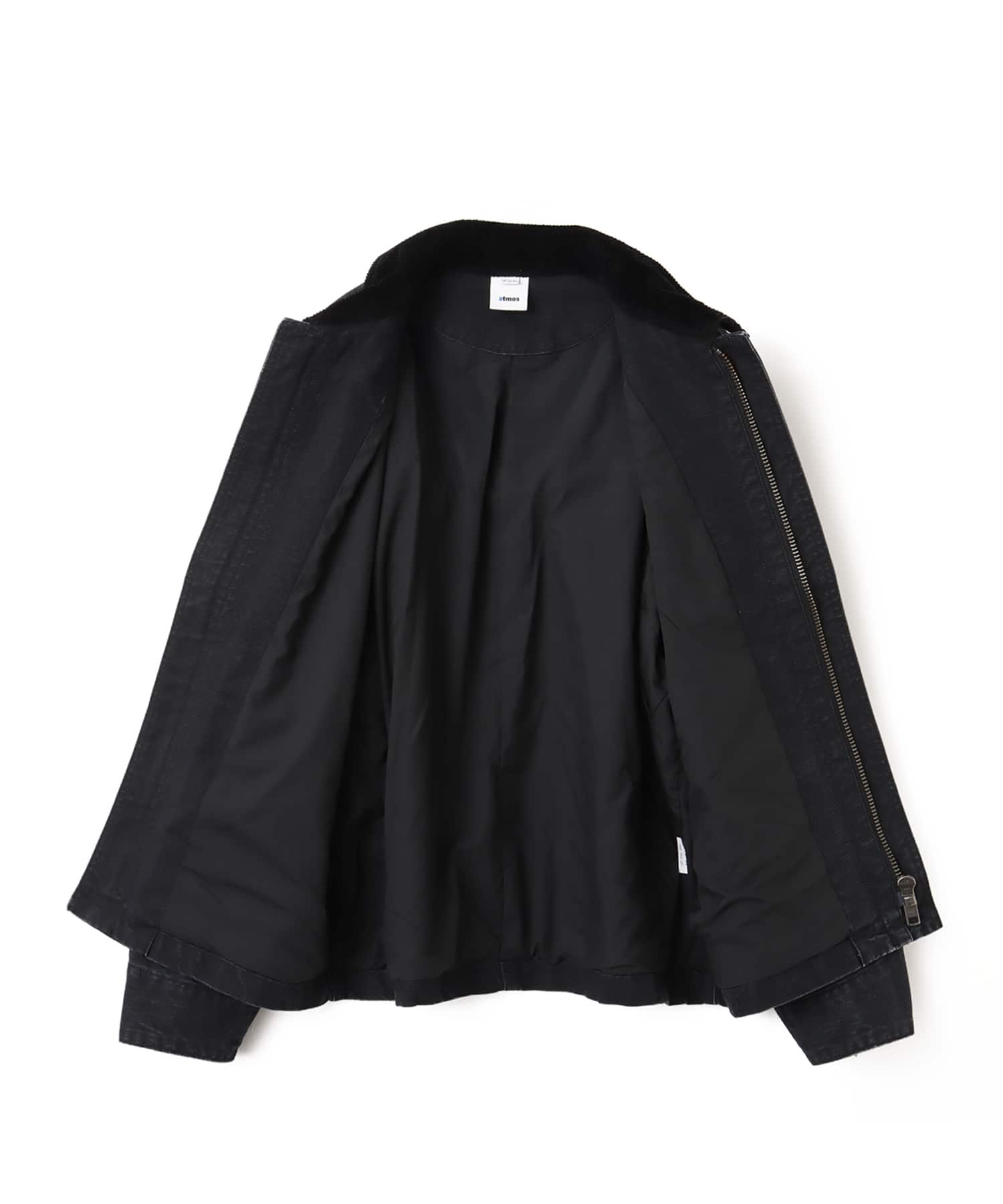 atmos Heavy Duck Work Jacket BLACKの画像