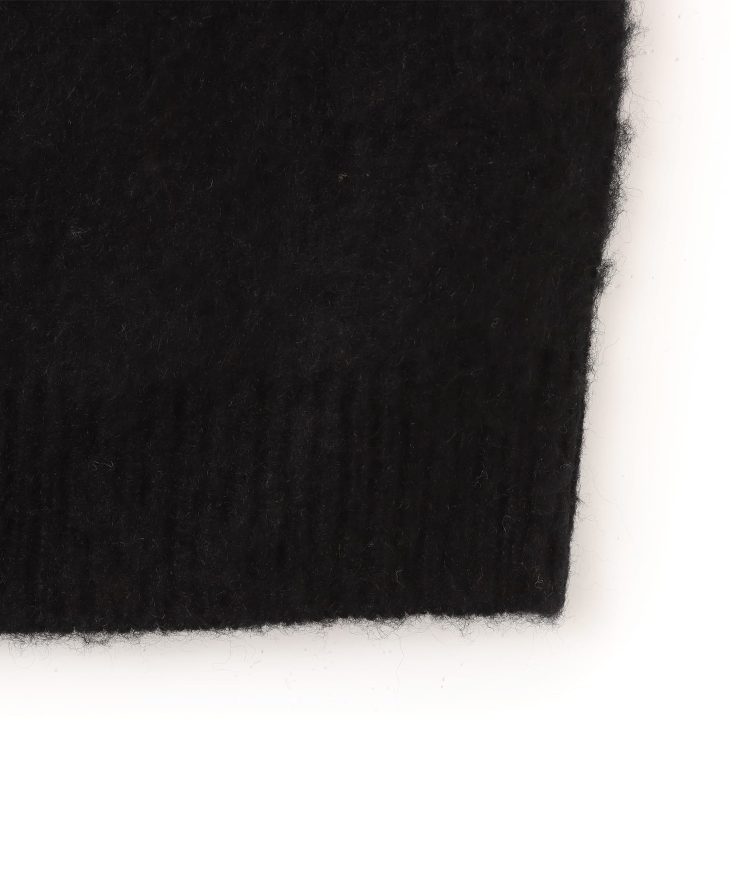 atmos Mohair Cardigan BLACKの画像