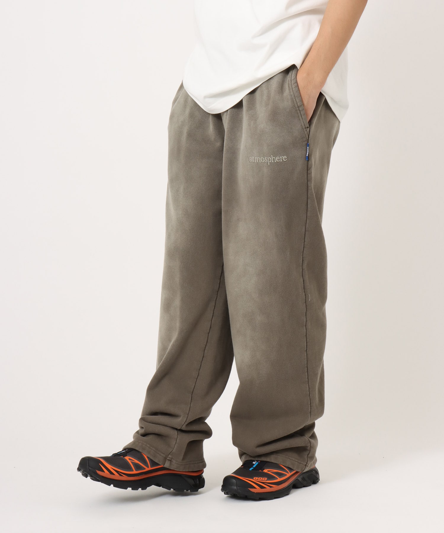 atmos Fade Color Sweat Pants BEIGEの画像