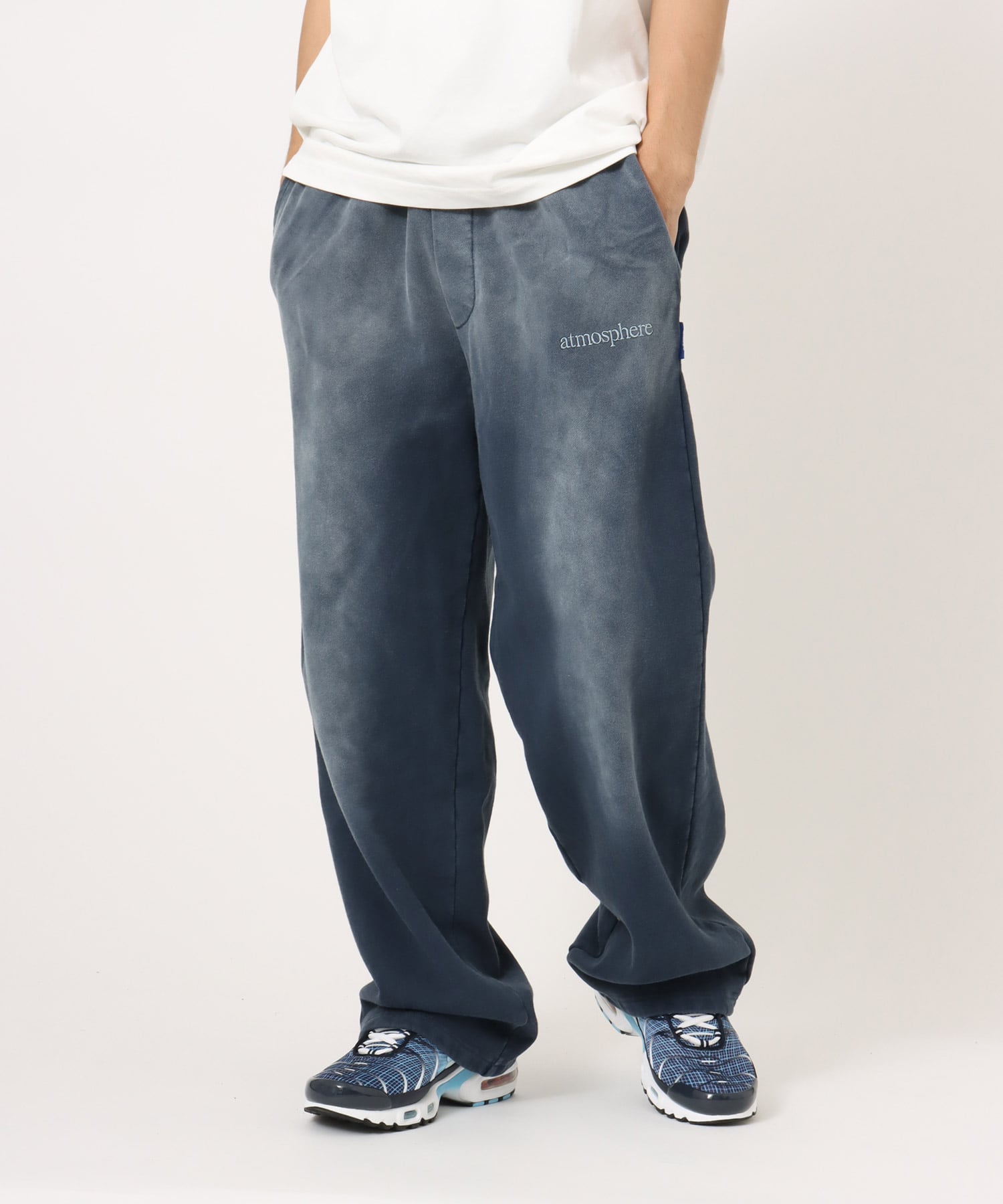 atmos Fade Color Sweat Pants BLUEの画像