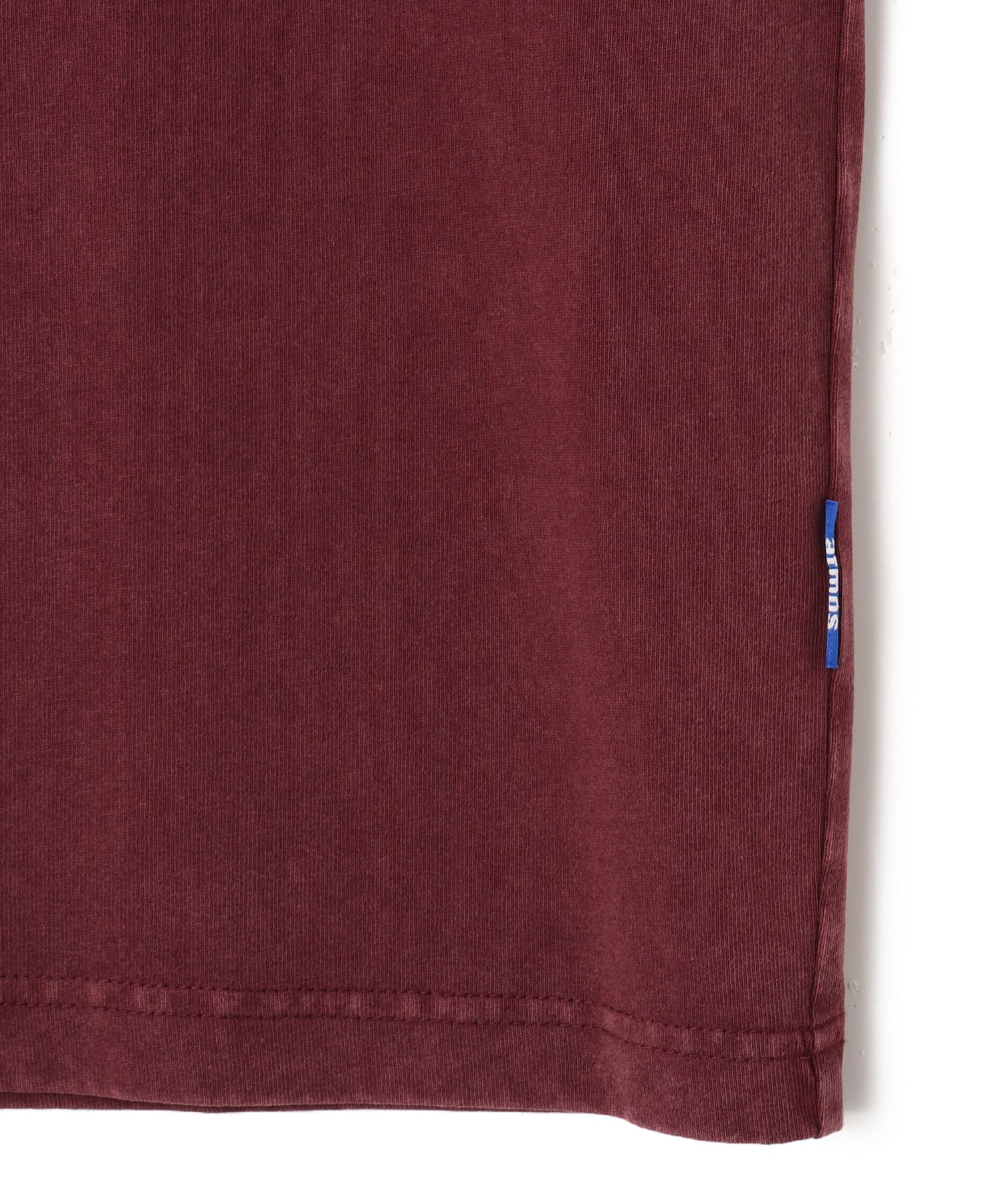 atmos atmosphere Logo T-shirt BURGUNDYの画像