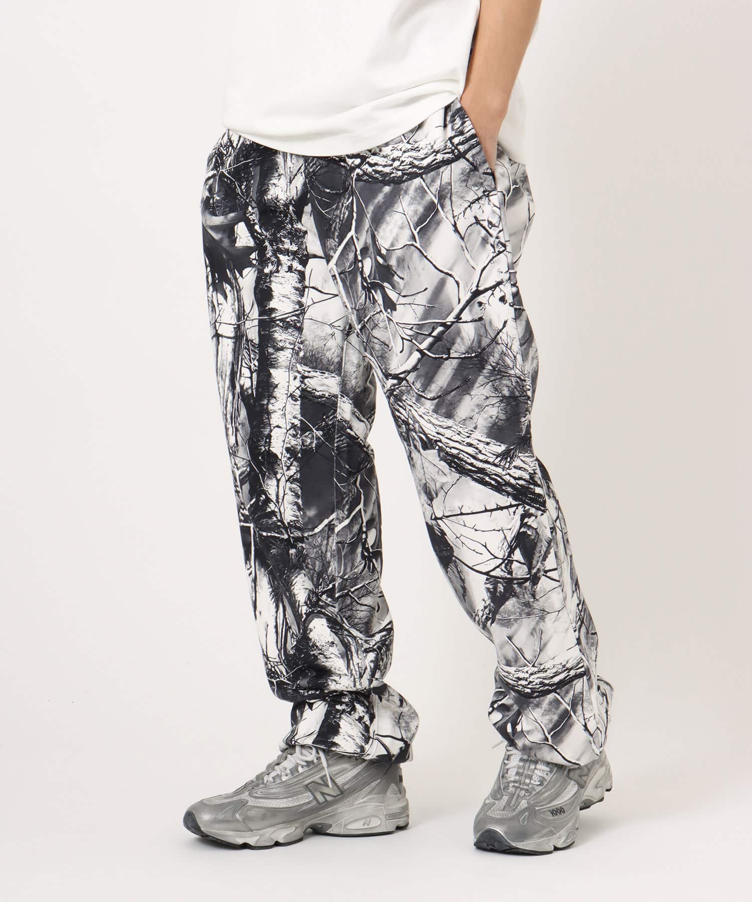 atmos Embroidery Classic Logo Sweat Pants BLACK CAMOUFLAGEの画像