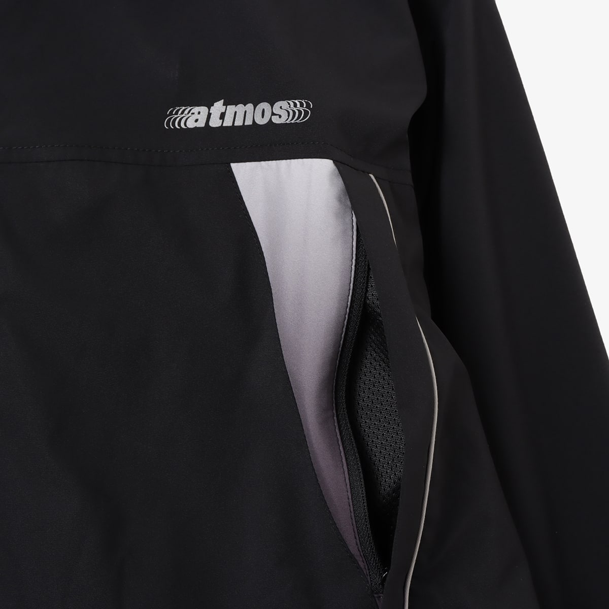 atmos Gradation Line Track Jacket BLACKの画像
