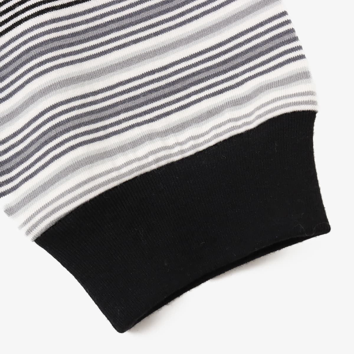 atmos Multi-color Border LS T-shirt BLACKの画像