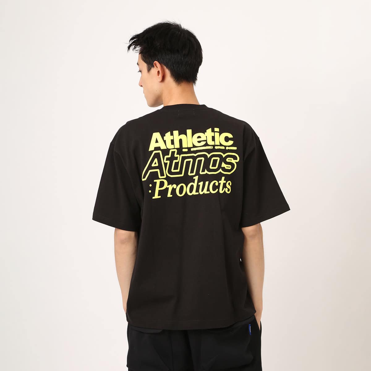 atmos Back Logo T-shirt BLACKの画像