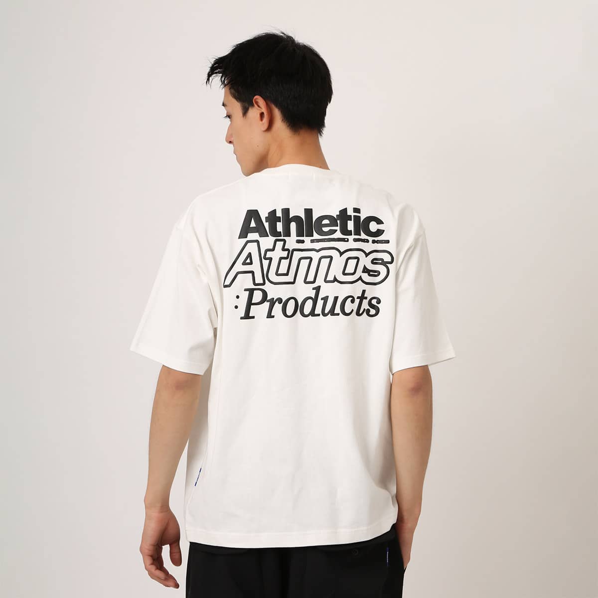 atmos Back Logo T-shirt WHITEの画像