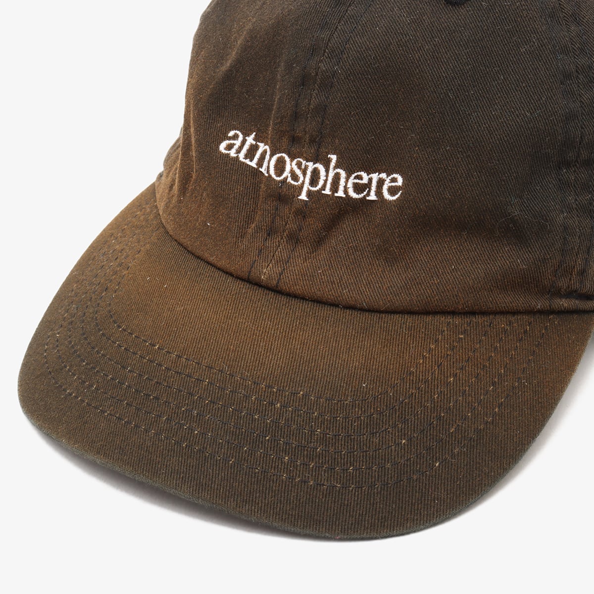 atmos atmosphere Logo Cap BLACKの画像