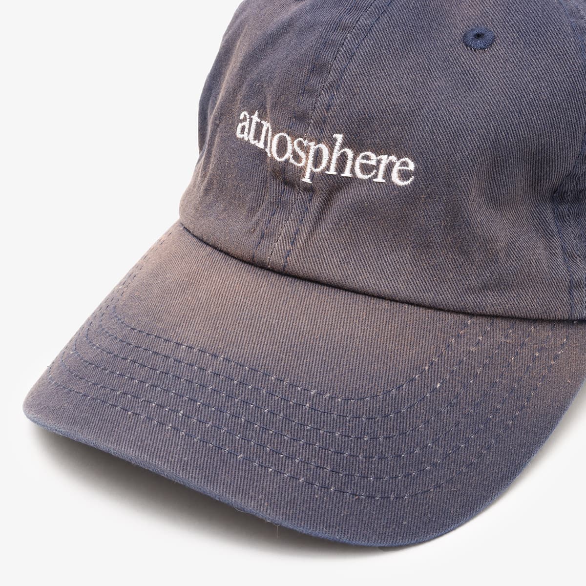 atmos atmosphere Logo Cap NAVYの画像
