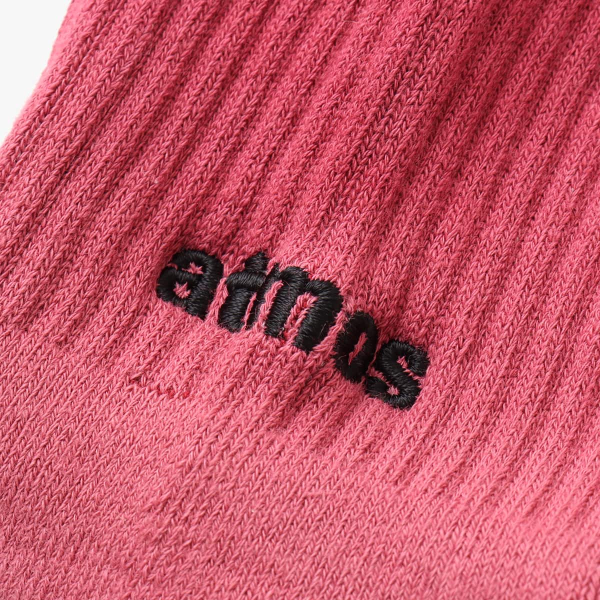 atmos GRADATION COLOR SOCKS REDの画像