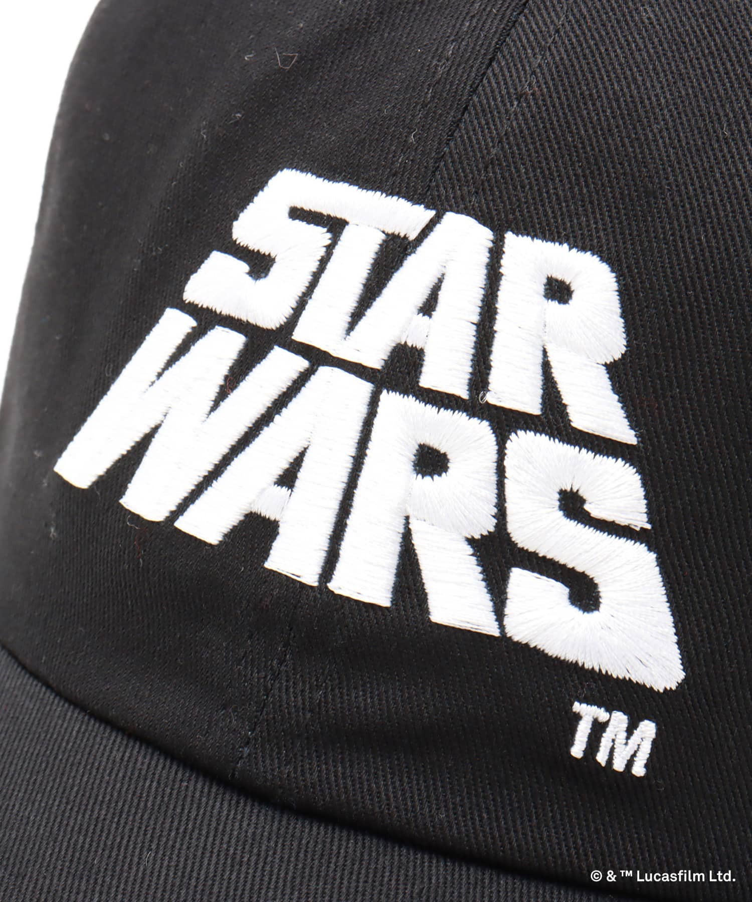 atmos [STAR WARS] Logo Cap BLACKの画像