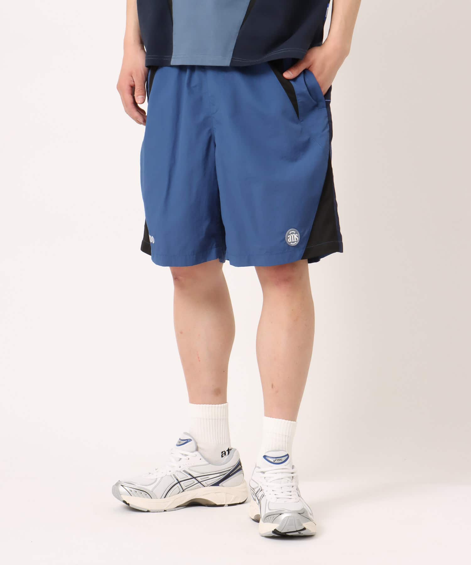 atmos Active Short Pants BLUEの画像