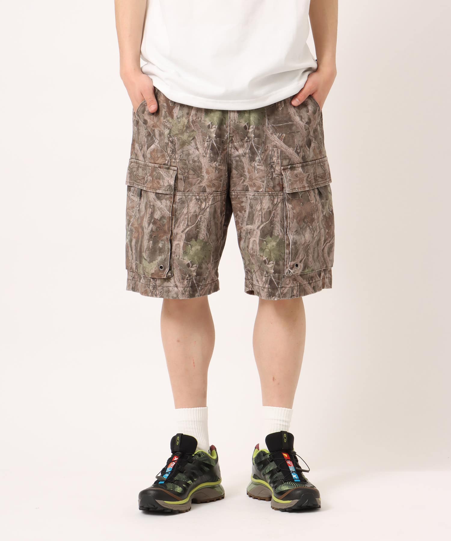 atmos Baggy Cargo Shorts CAMOUFLAGEの画像