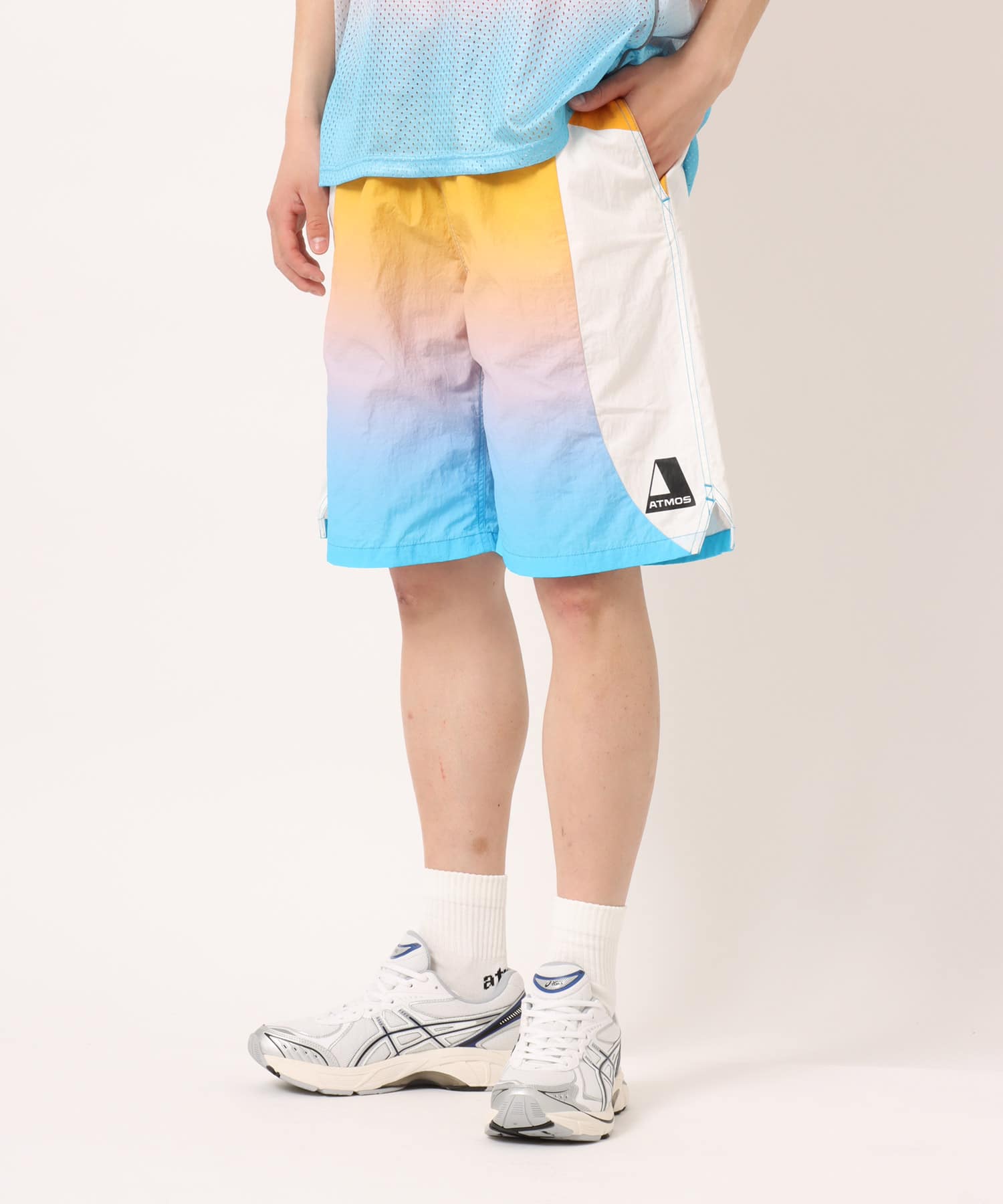 atmos Panel Docking Short Pants MULTIの画像
