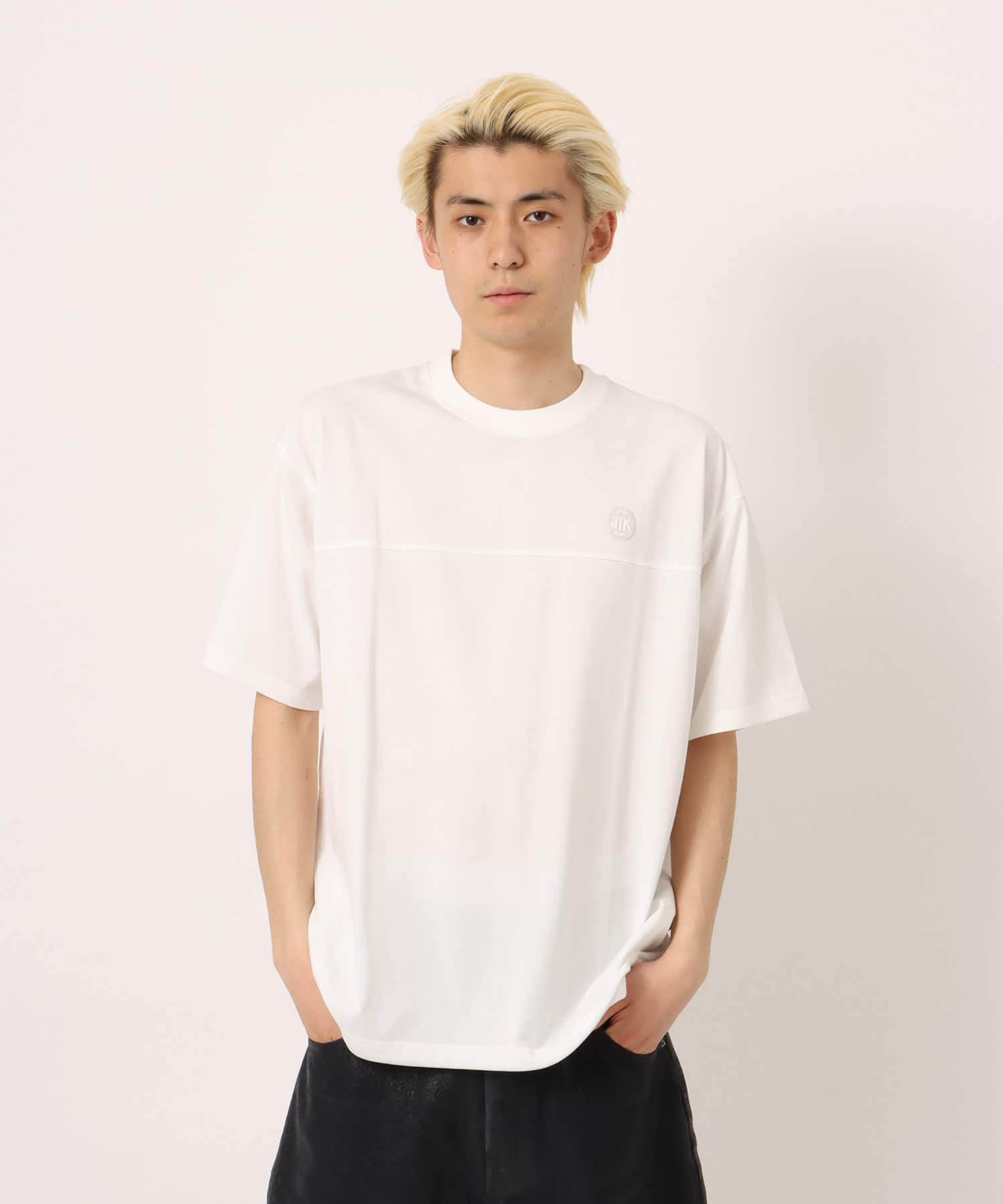 atmos Quick Drying Big silhouette T-shirt WHITEの画像