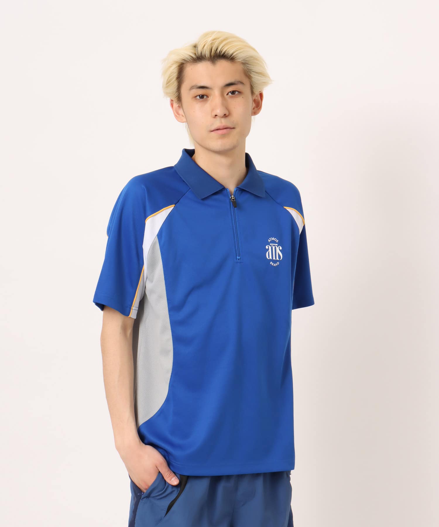 atmos Game Shirt BLUEの画像