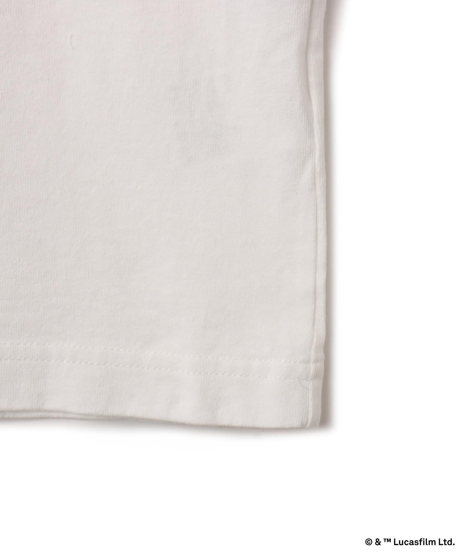 atmos [STAR WARS] MILLENNIUM FALCON / T-shirts WHITEの画像
