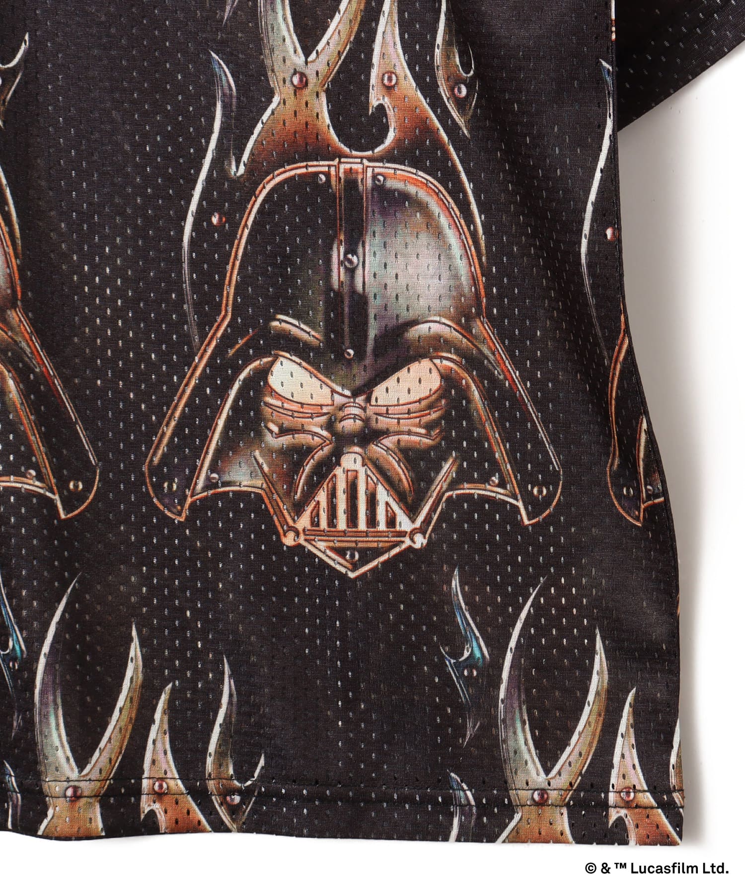 atmos [STAR WARS] Football Shirt BLACK（アトモス[スター