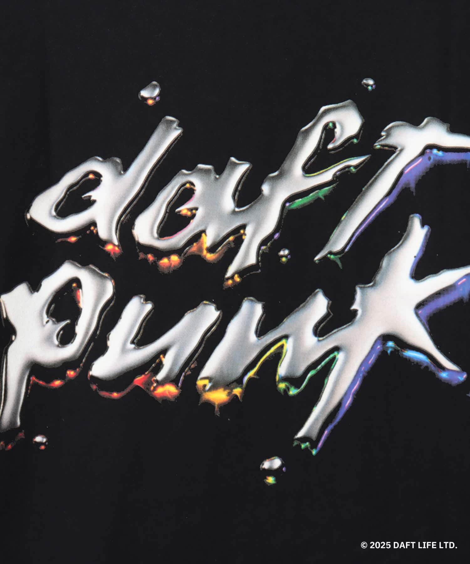 atmos x Daft Punk DISCOVERY T-shirt 2 BLACKの画像