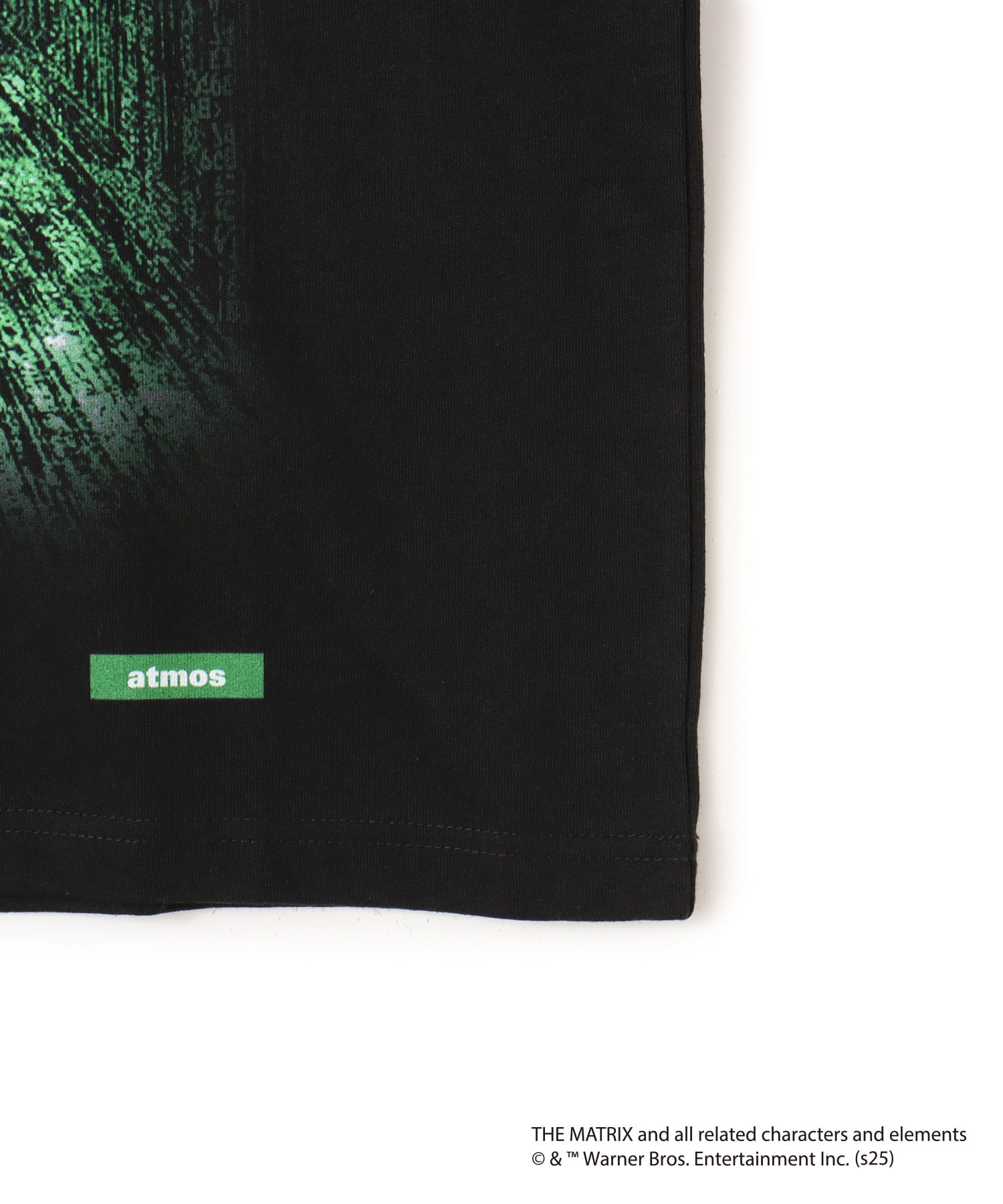 atmos x The Matrix T-shirt 3 BLACKの画像