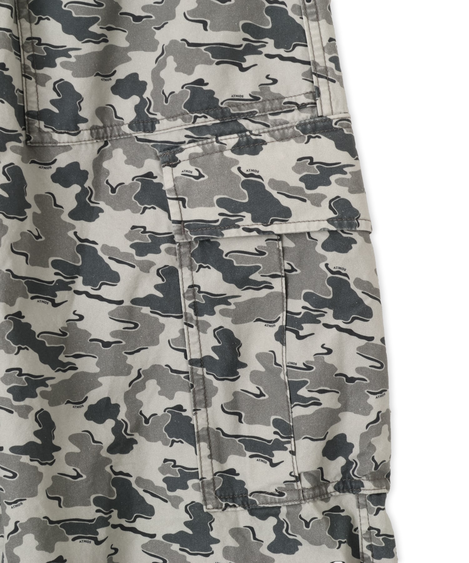 atmos Cotton Military Cargo Pants CAMOUFLAGE GRAYの画像