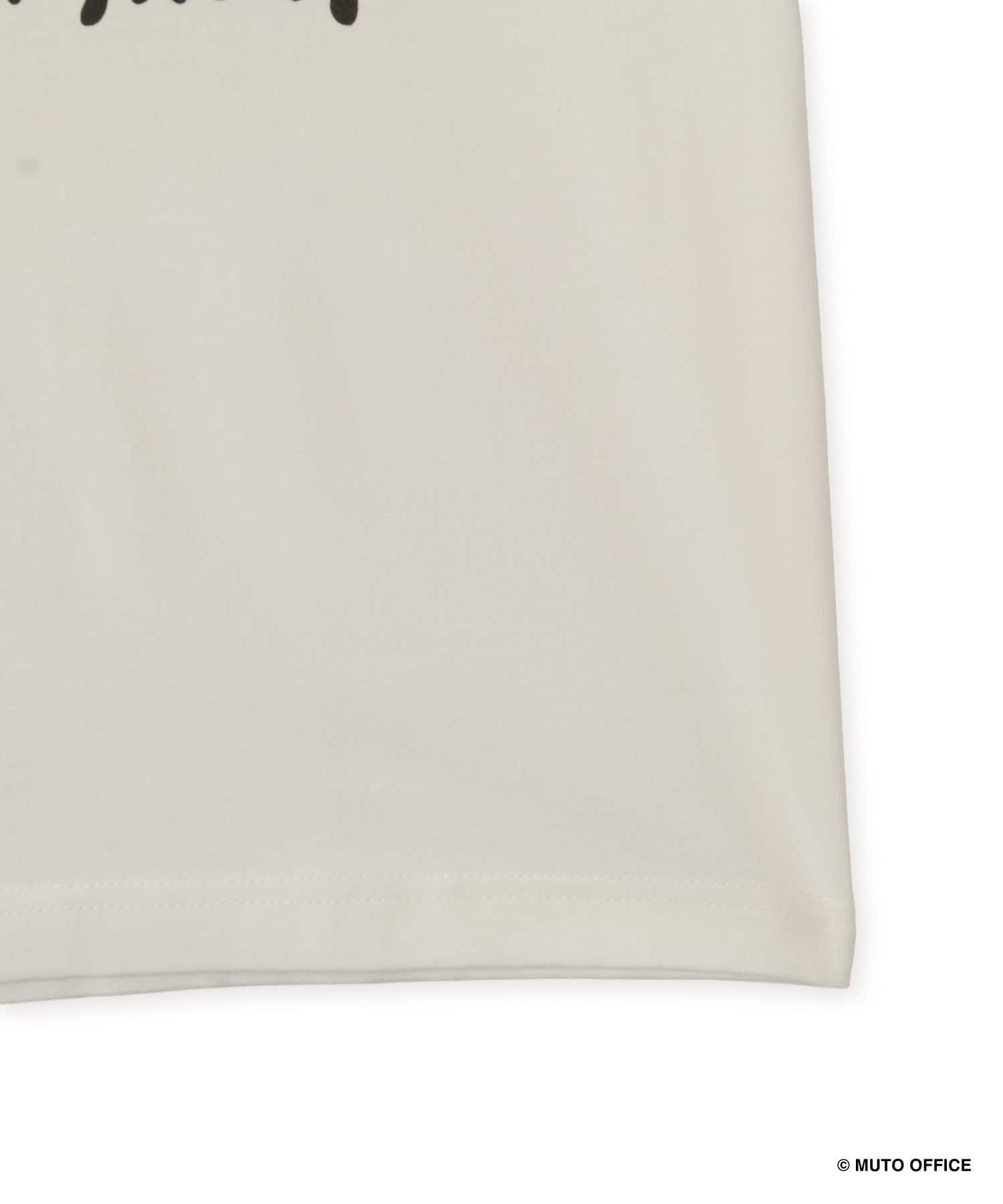 GREAT MUTA x HAROSHI x atmos T-shirt WHITEの画像