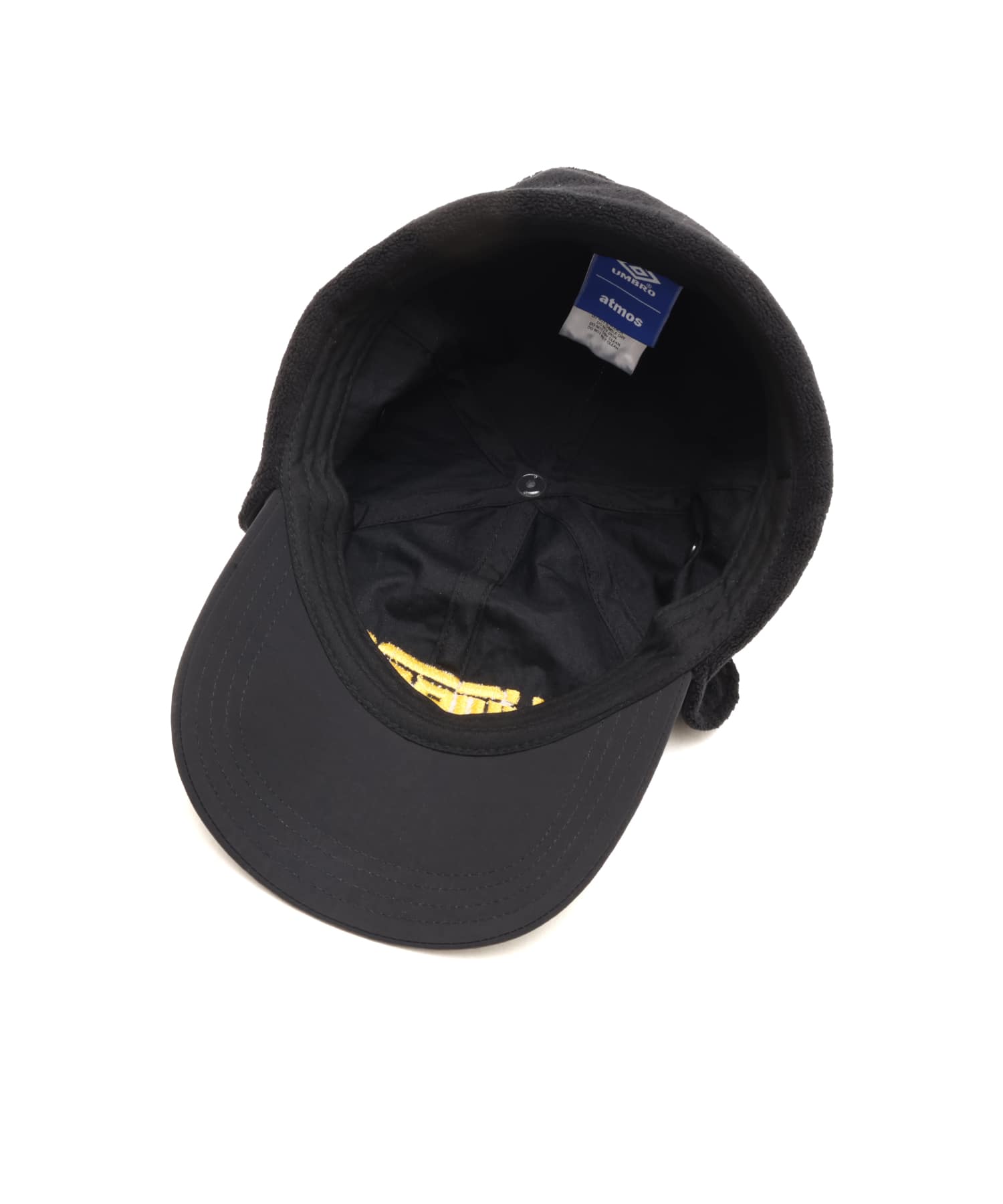 UMBRO x atmos Fleece Flight Cap BLACKの画像