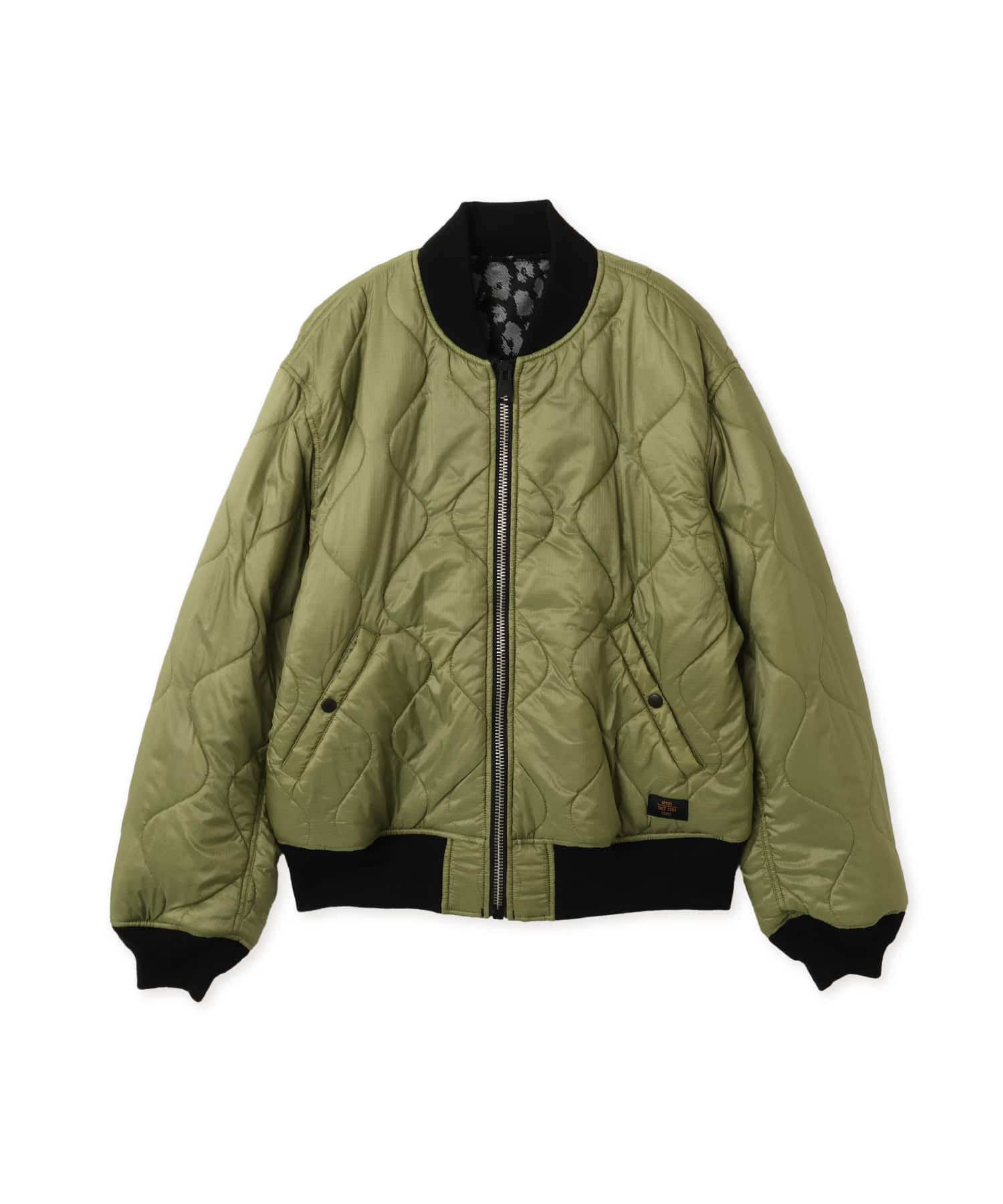 atmos Reversible Flight Jacket BLACKの画像