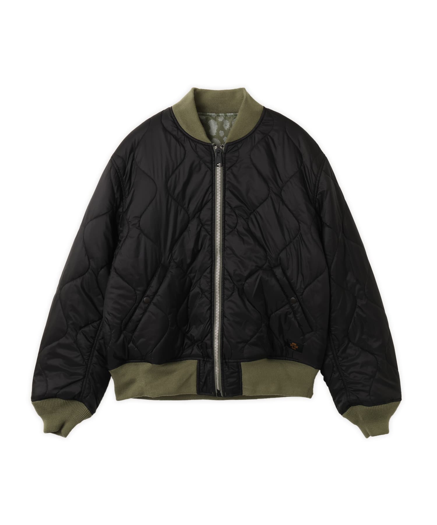 atmos Reversible Flight Jacket KHAKIの画像