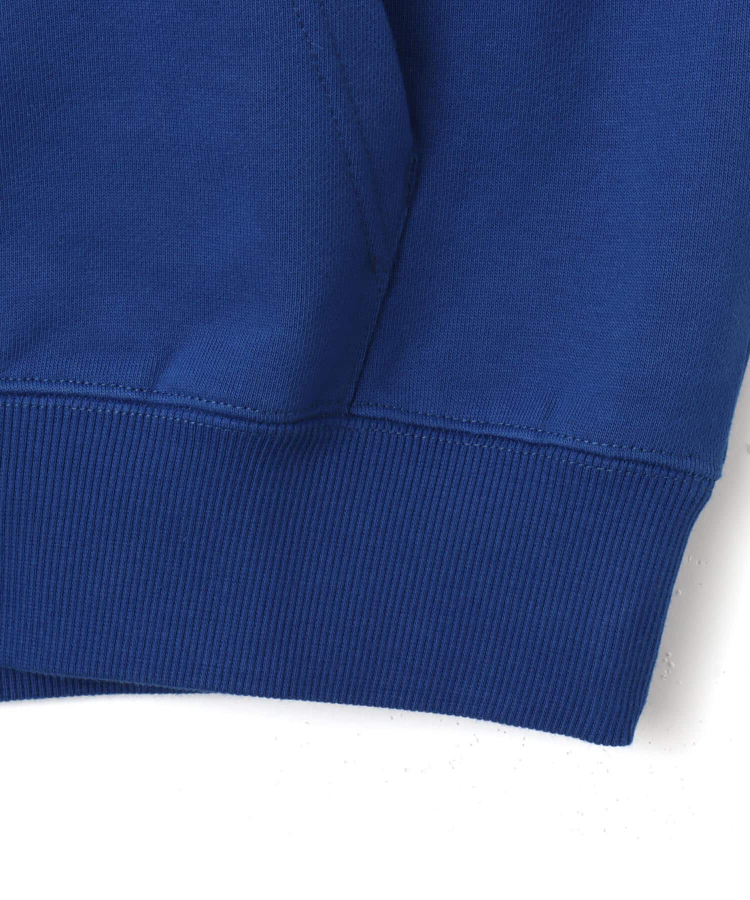 atmos Sequins Logo Hooded Sweatshirt BLUEの画像