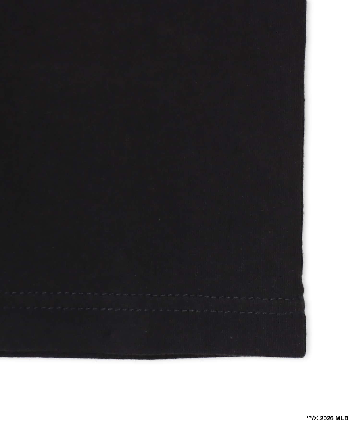 atmos x MLB Patch Logo T-shirt 【SAKURA】 BLACKの画像