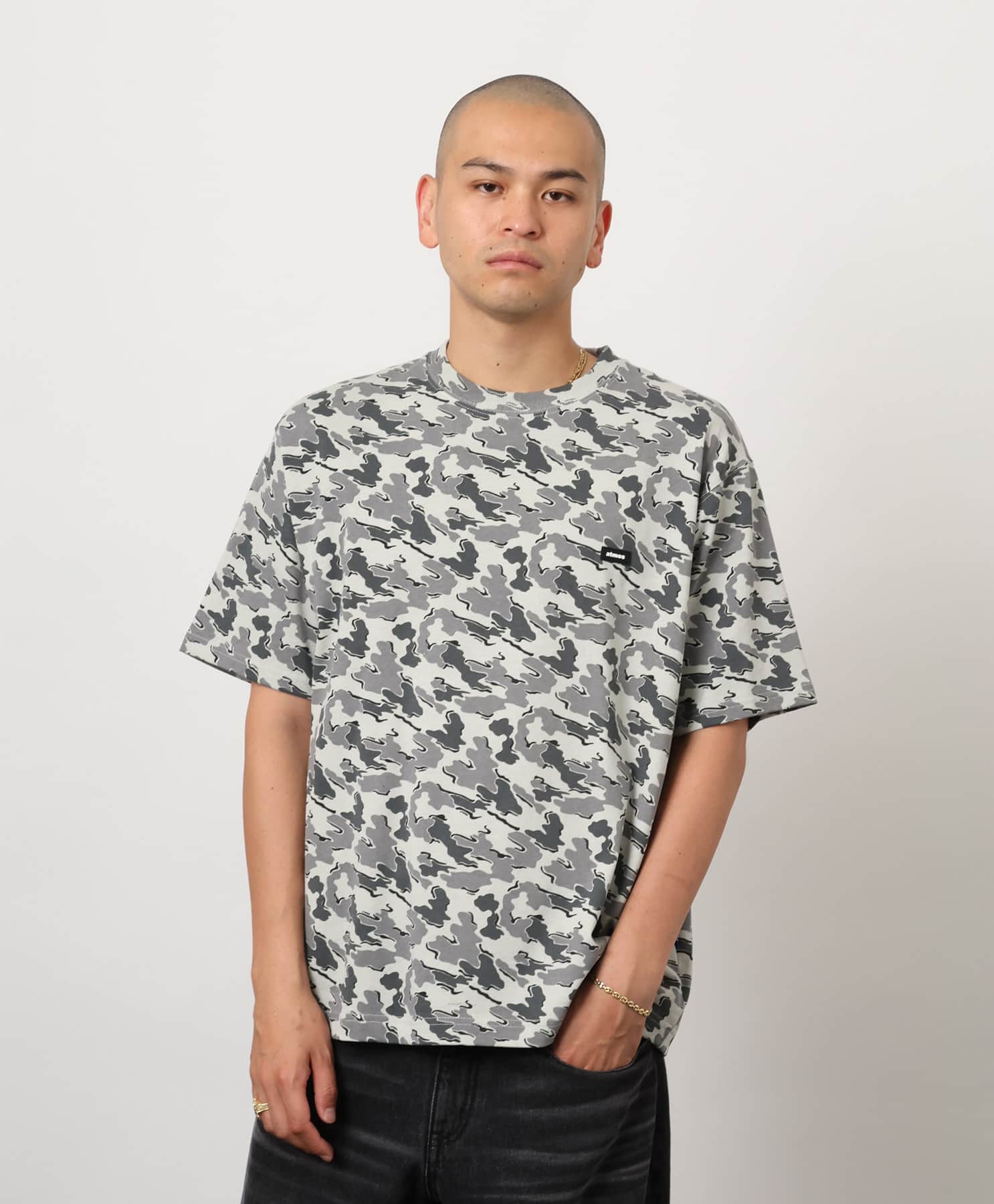 atmos Patch Logo T-Shirt CAMOUFLAGEの画像