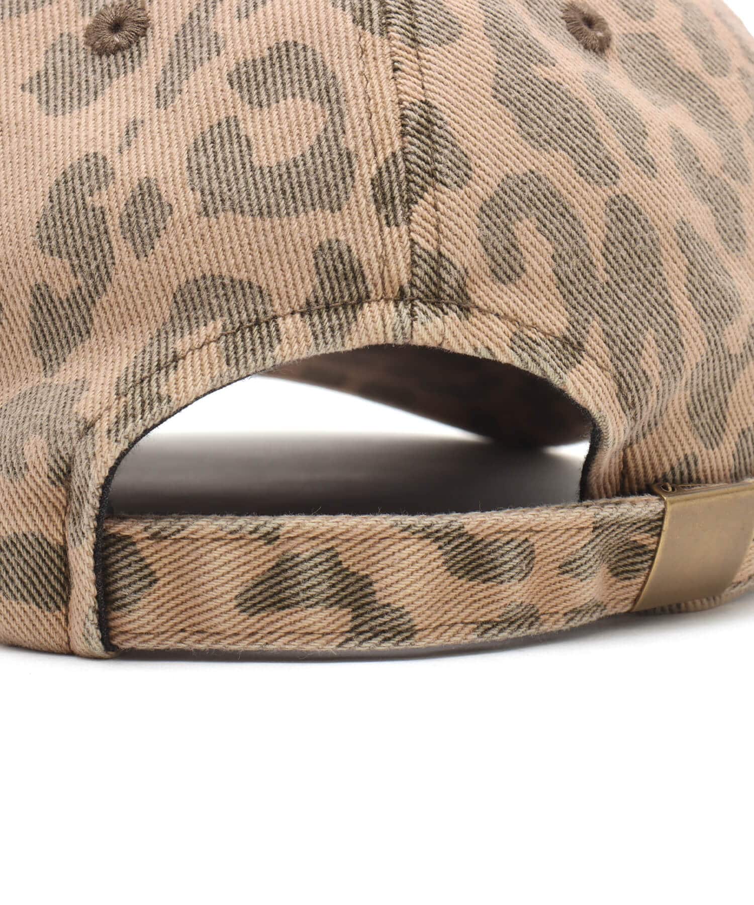 atmos Leopard Pattern Cap KHAKIの画像