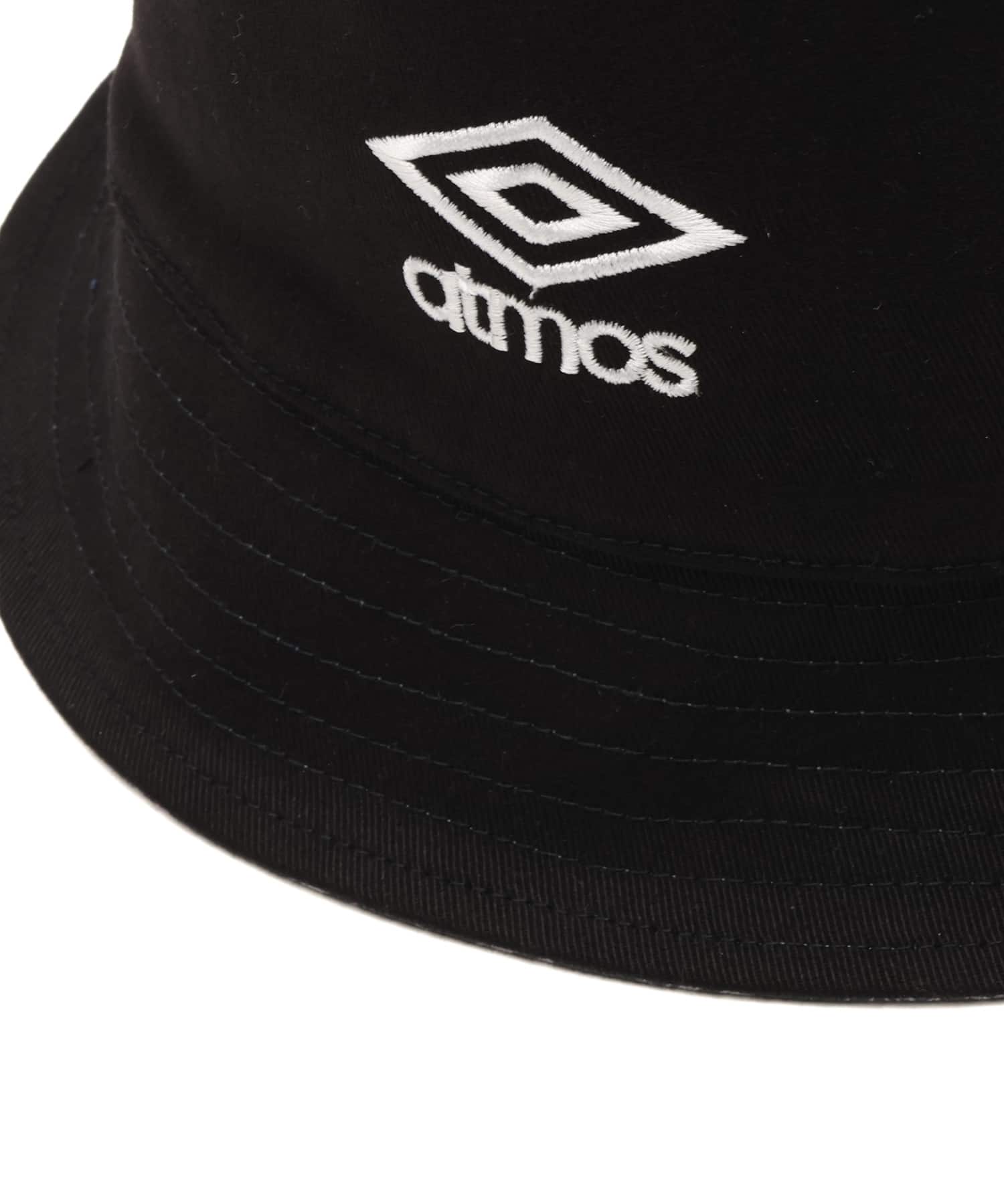 UMBRO x atmos Reversible Bucket Hat BLACKの画像