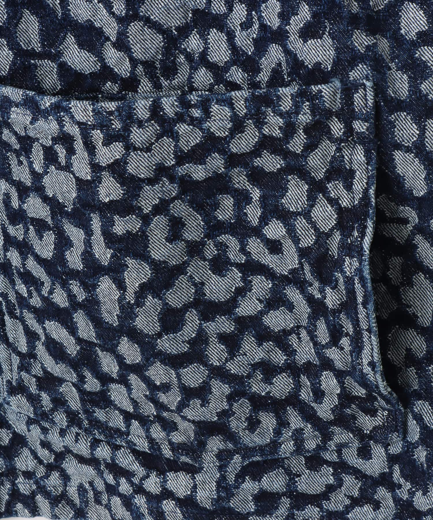 atmos Leopard Pattern Coverall BLUEの画像