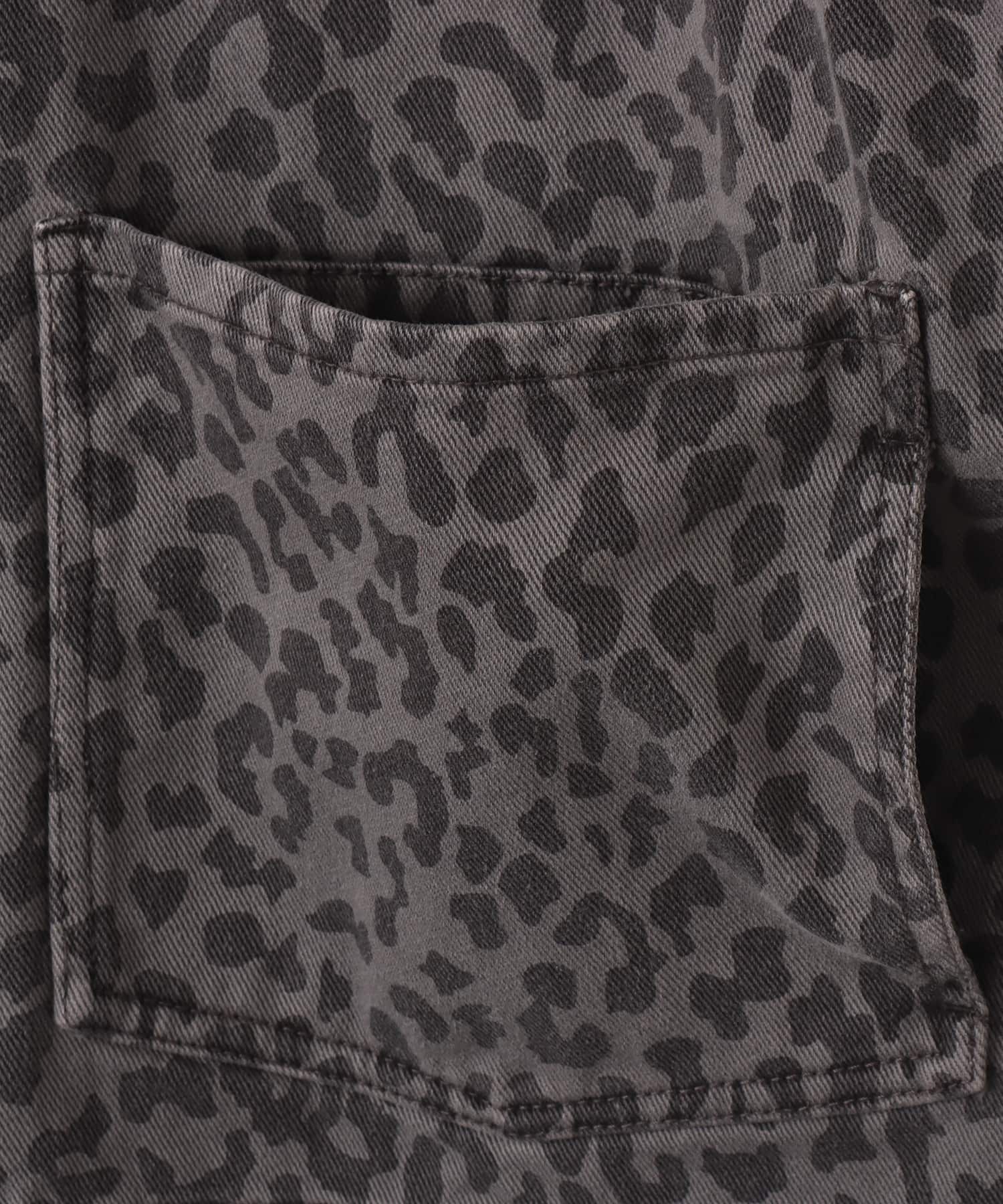 atmos Leopard Pattern Coverall LIGHT BLACKの画像