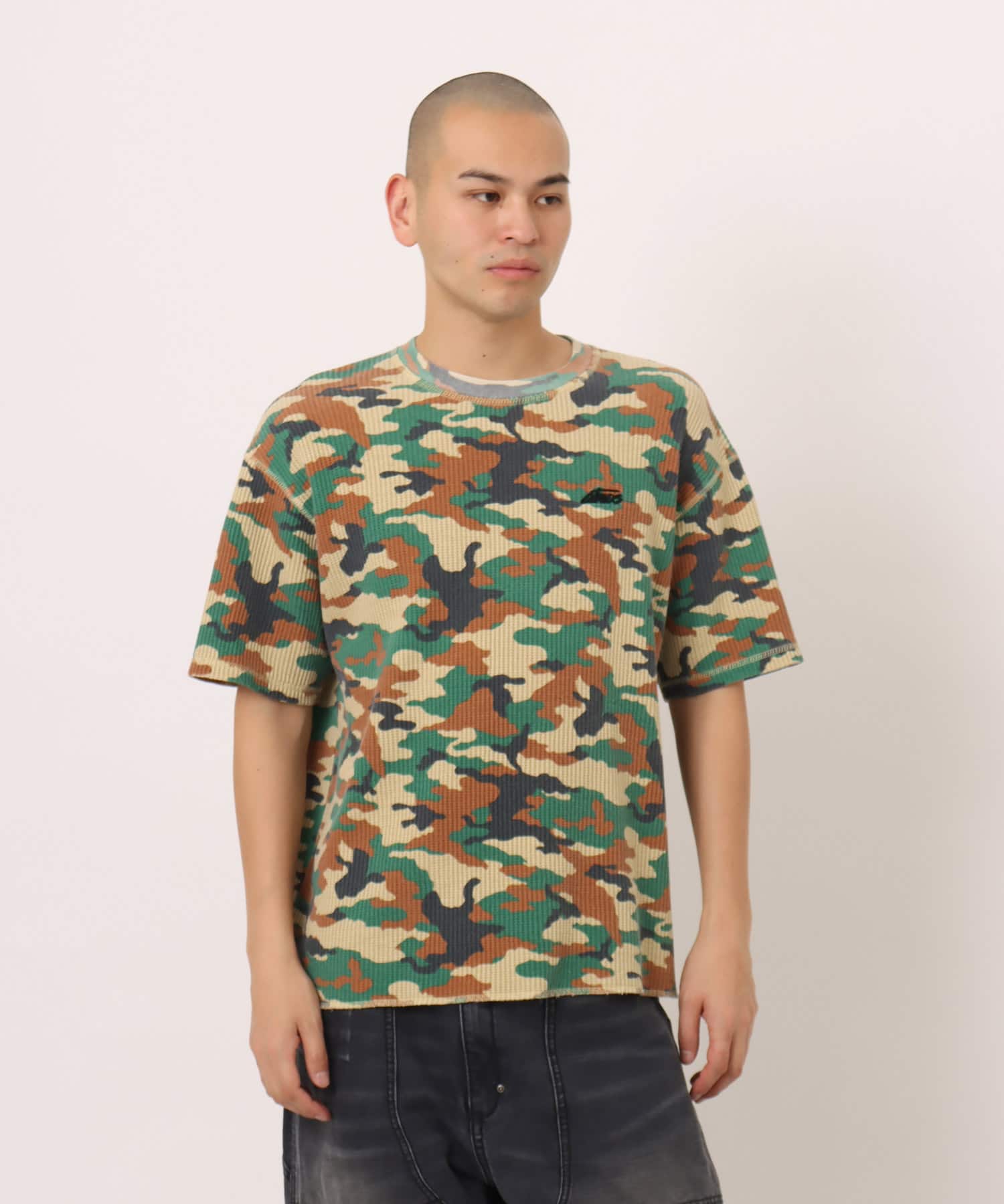 atmos Waffle SS T-shirt CAMOUFLAGEの画像