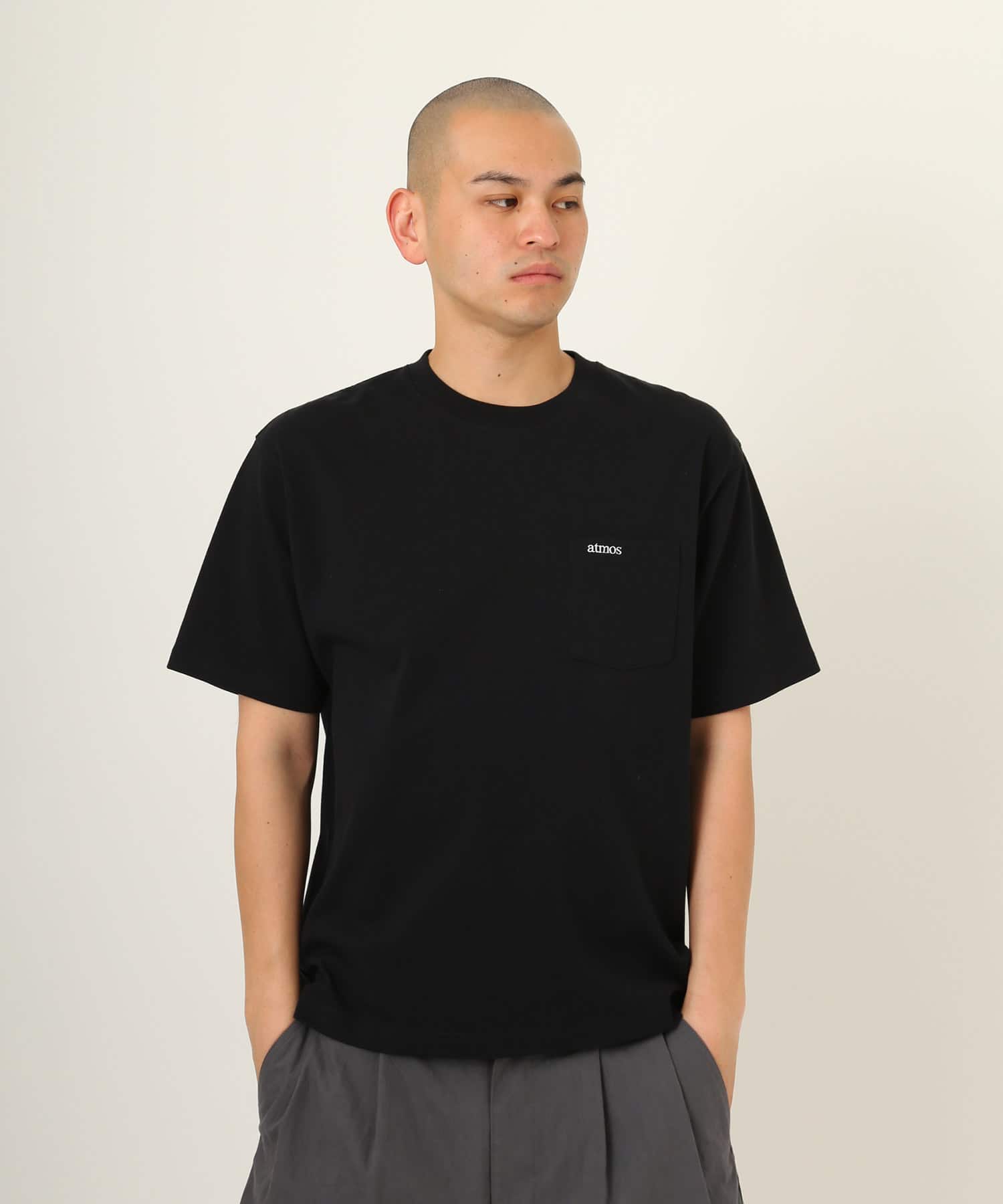 atmos Pocket T-shirt BLACKの画像
