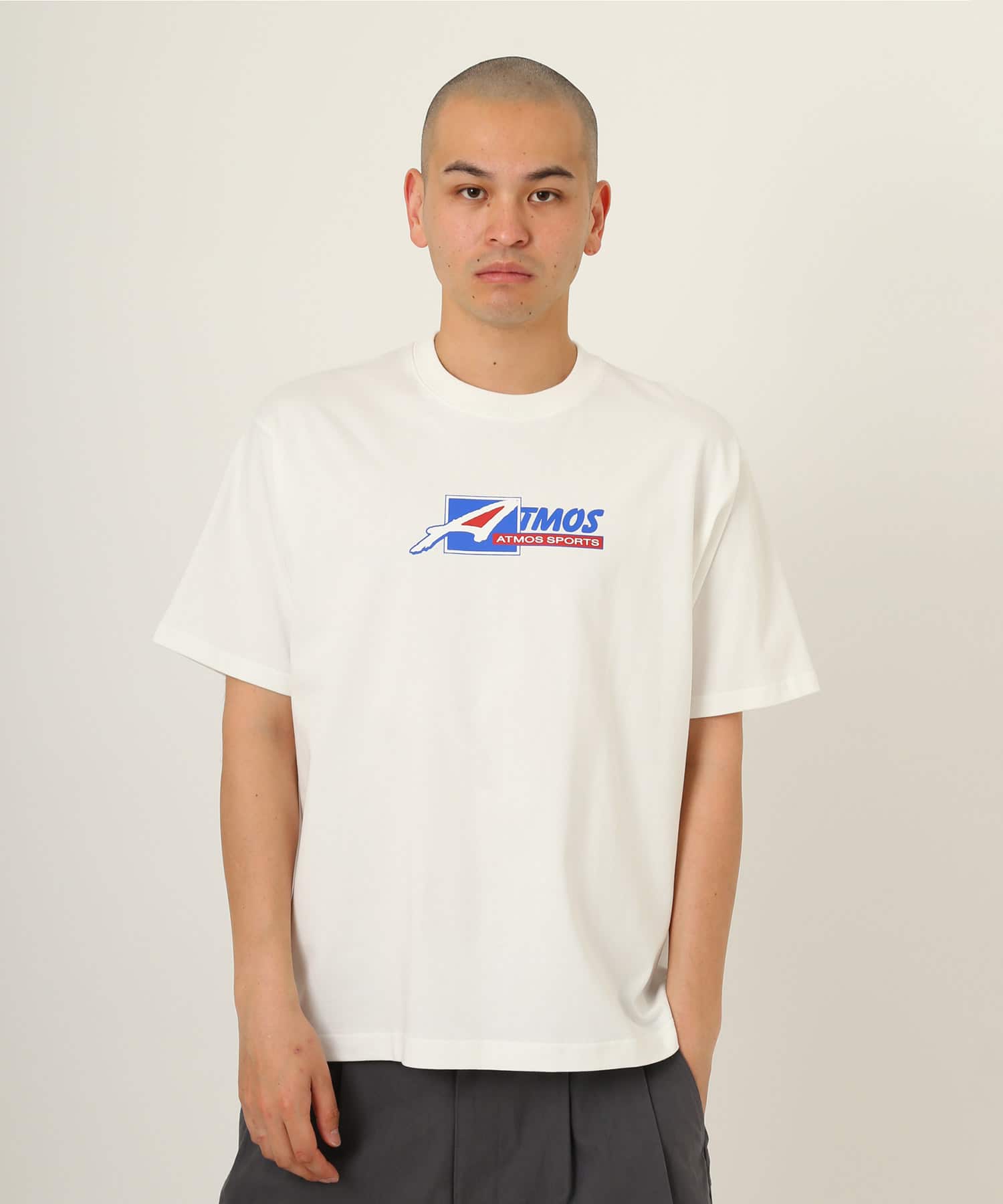 atmos Sports T-shirt WHITEの画像