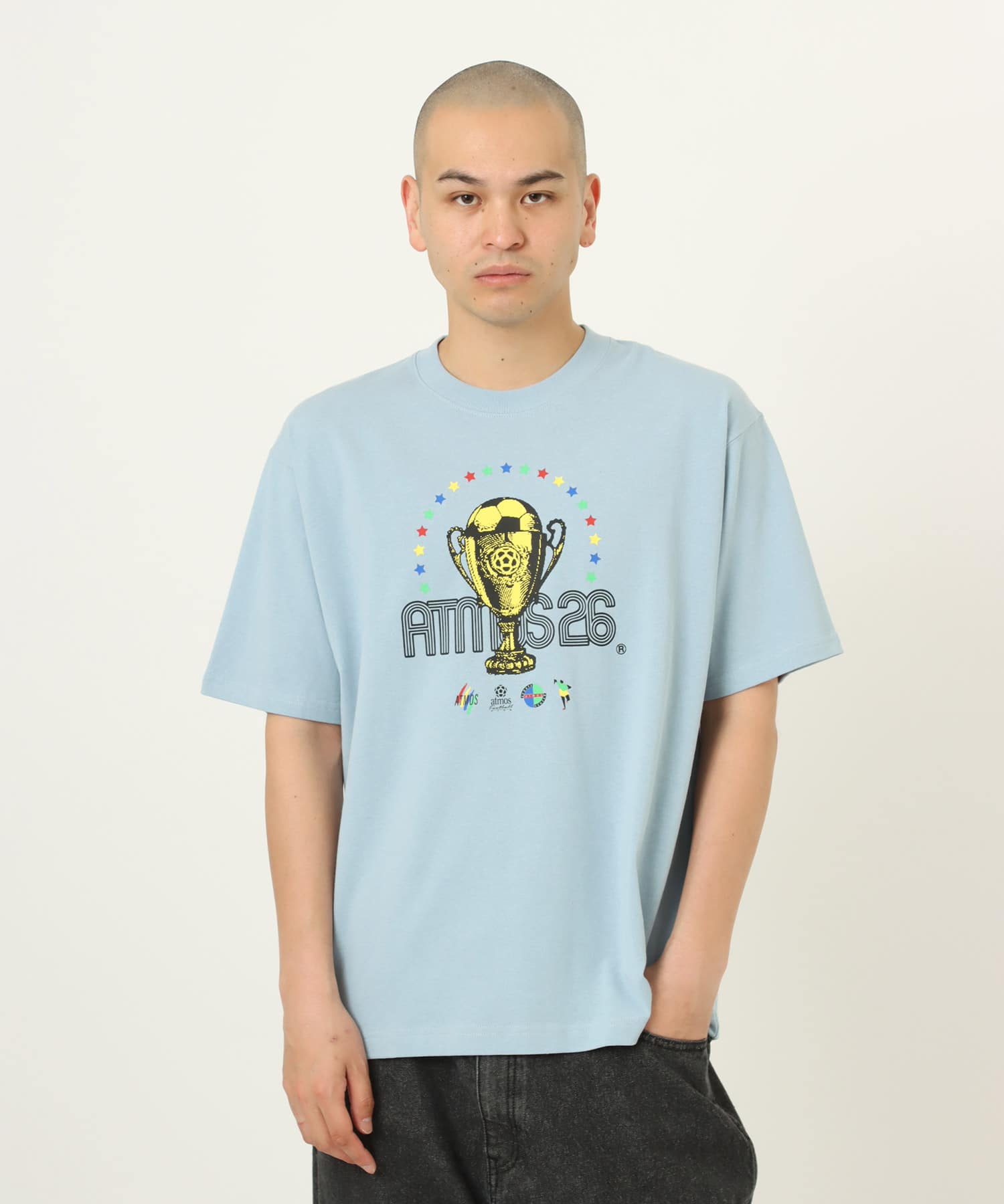 atmos Trophy T-shirt LIGHT BLUEの画像
