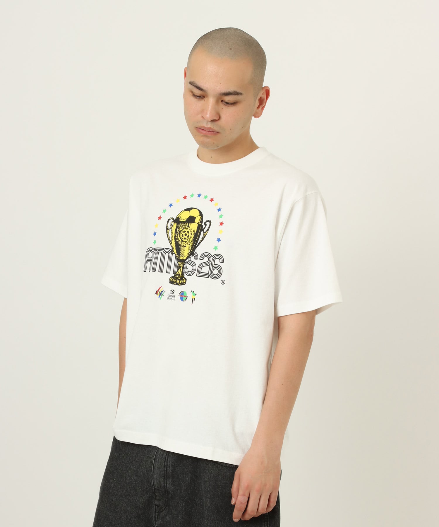 atmos Trophy T-shirt WHITEの画像
