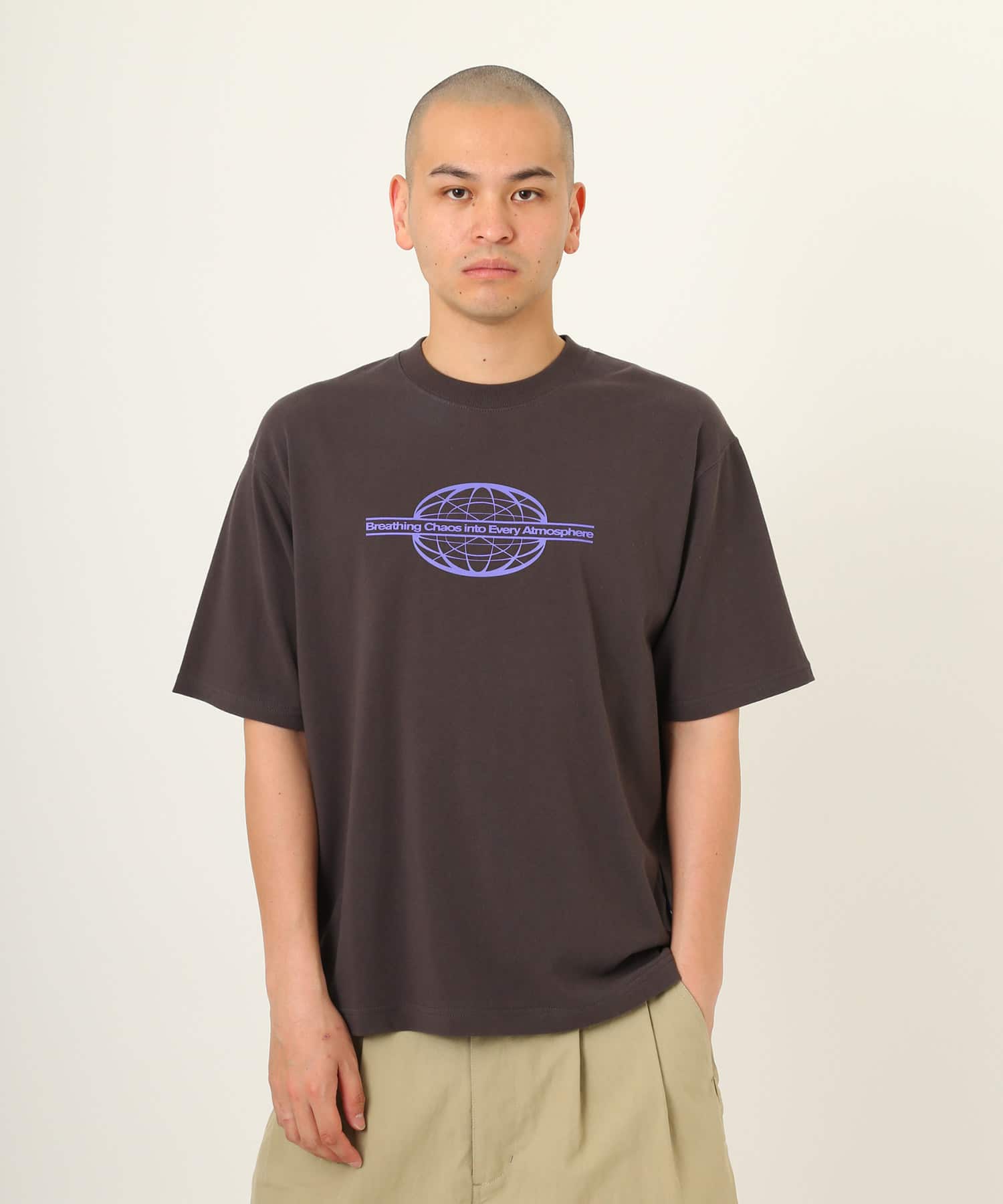 atmos Cosmic T-shirt LIGHT BLACKの画像