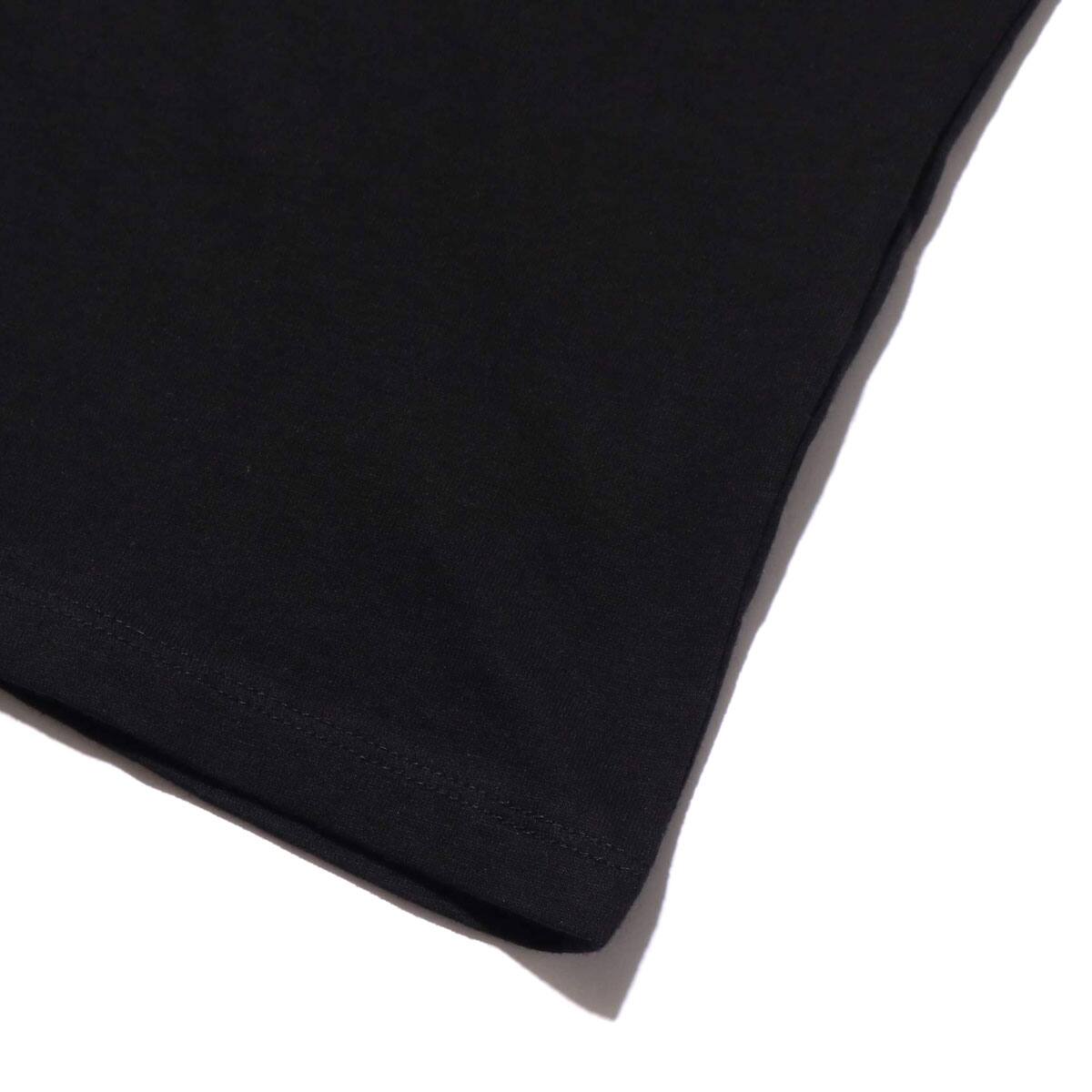 GUESS MEN'S L/SLV TEE SHIRT  ブラックの画像