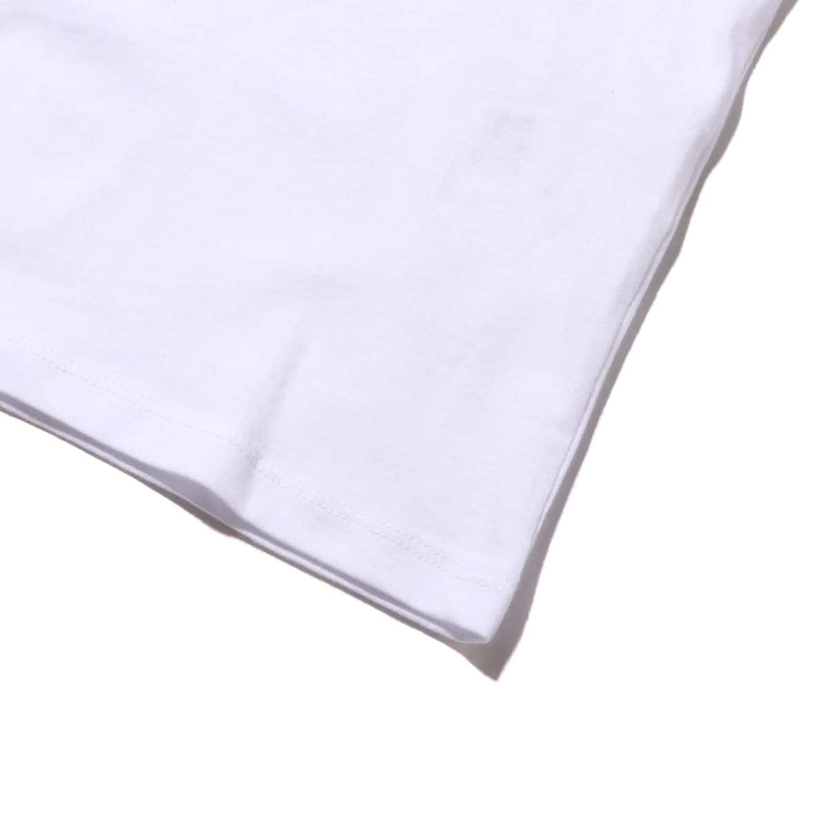 GUESS MEN'S L/SLV TEE SHIRT  ホワイトの画像