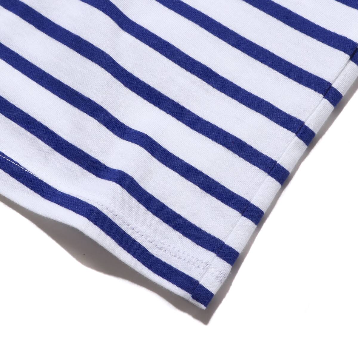 GUESS MEN'S L/SLV TEE SHIRT  ネイビーの画像