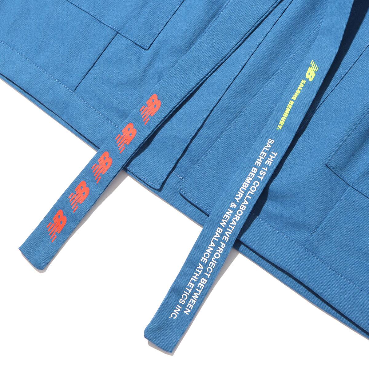 New Balance x Salehe Peace Hand Shacket OXYGEN BLUE 22SS-Iの画像