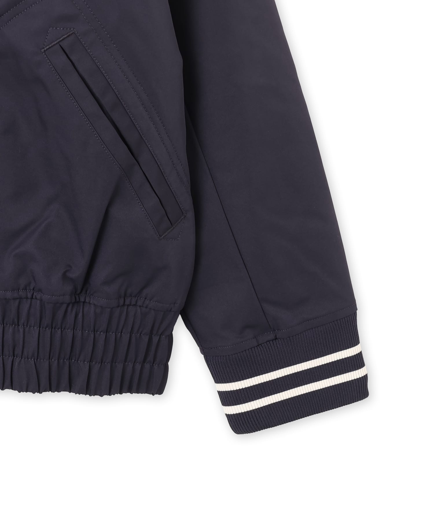 New Balance SHOHEI OHTANI SIGNATURE 2-IN-1 VARSITY JACKET ダークナイトの画像