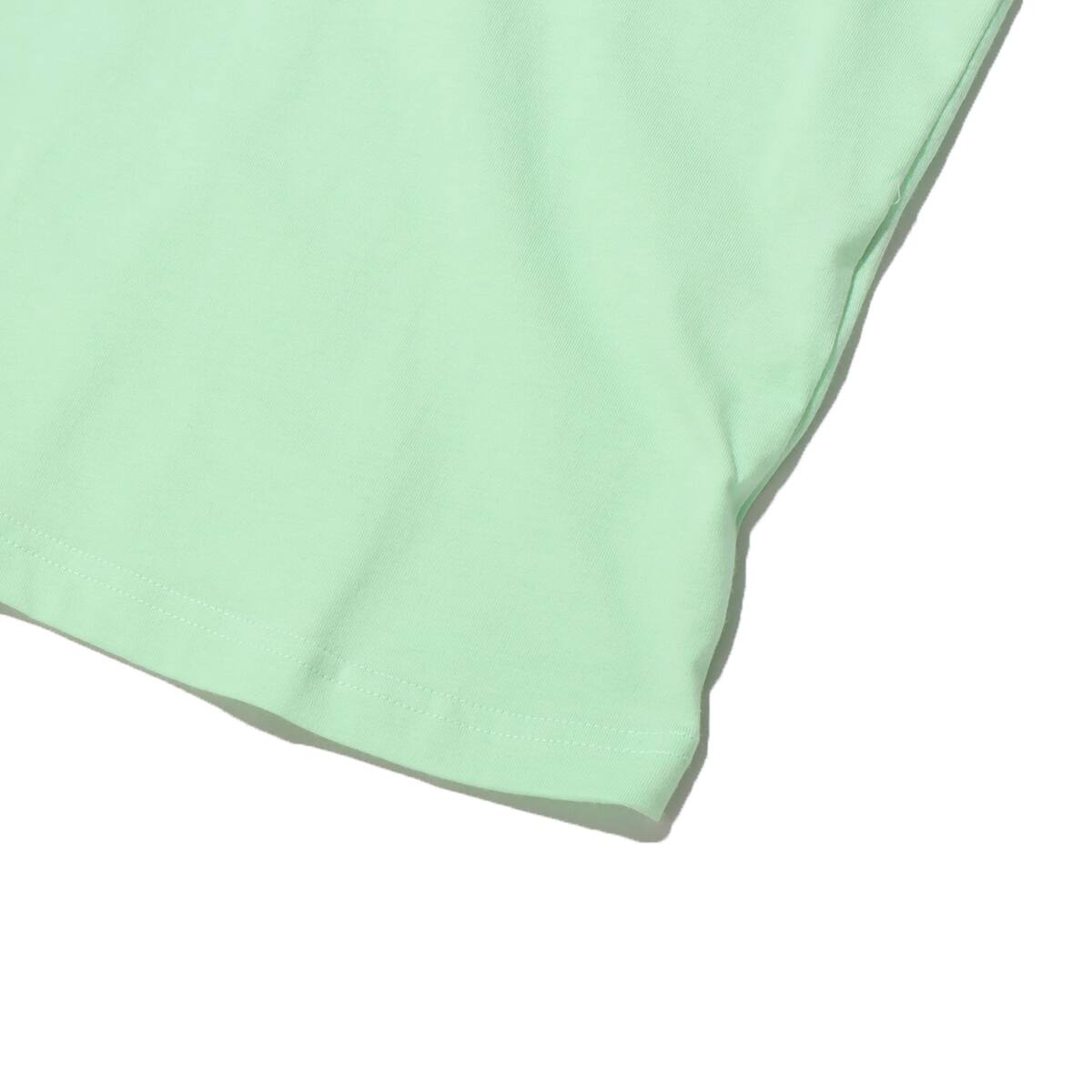 GUESS S/SLV TEE SHIRT GREEN 21SS-Iの画像