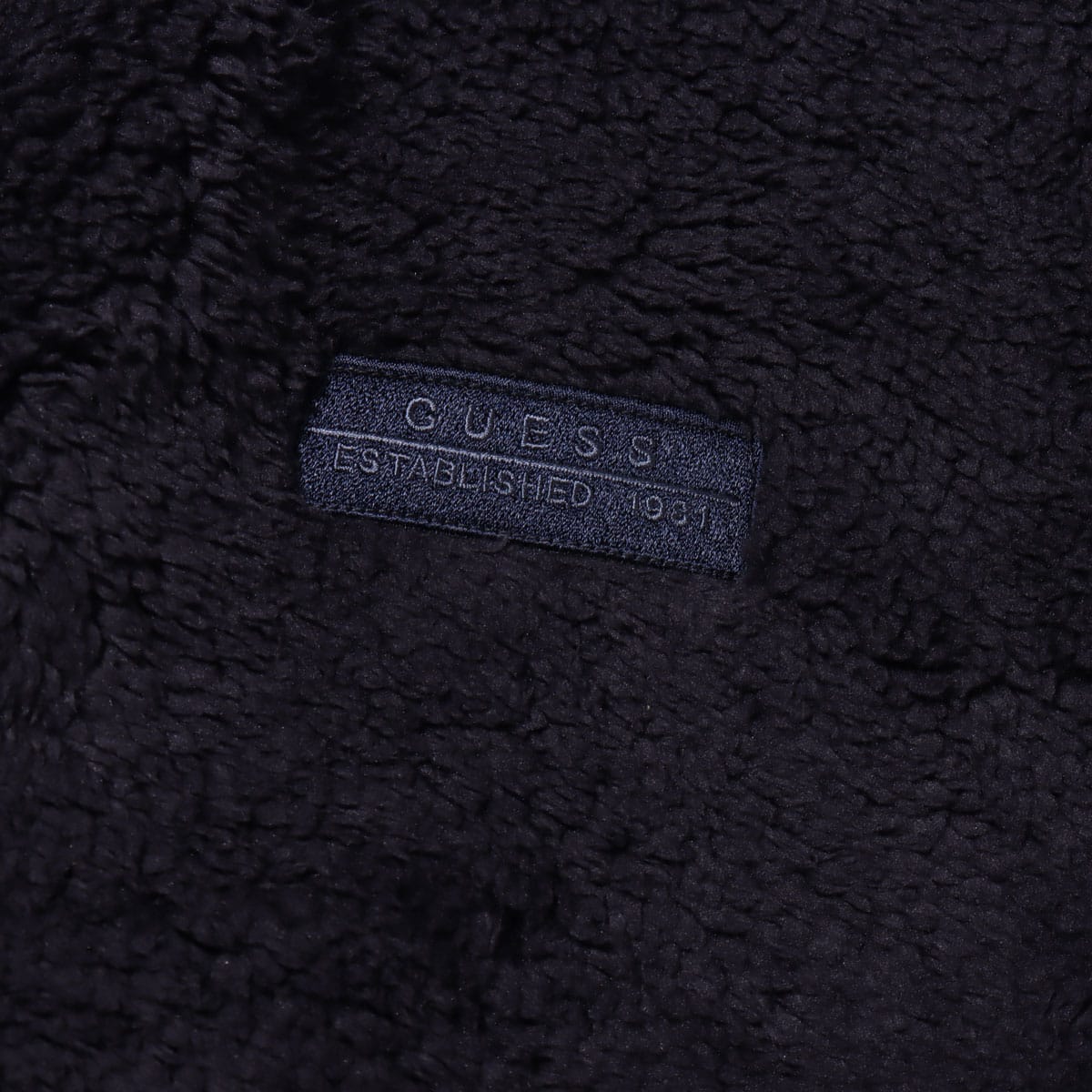 GUESS UNI HOODED ZIP-UP JACKET NAVY 20HO-Iの画像