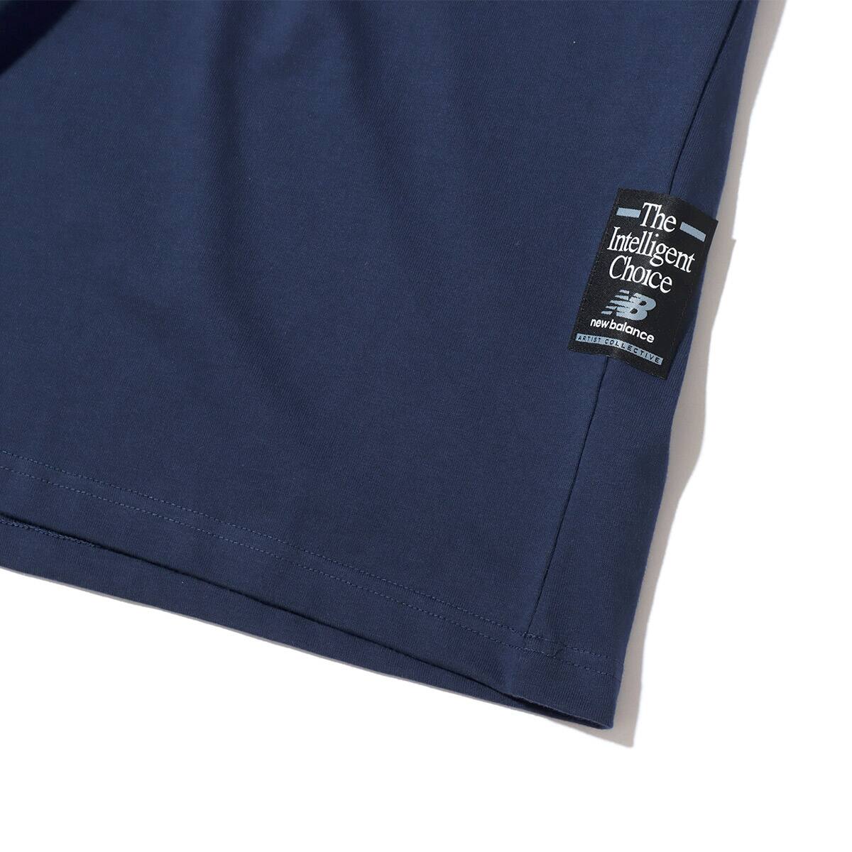 New Balance ATHLETICS ARTIST LEVITZO TEE 2 NATURAL INDIGO 21FW-Iの画像